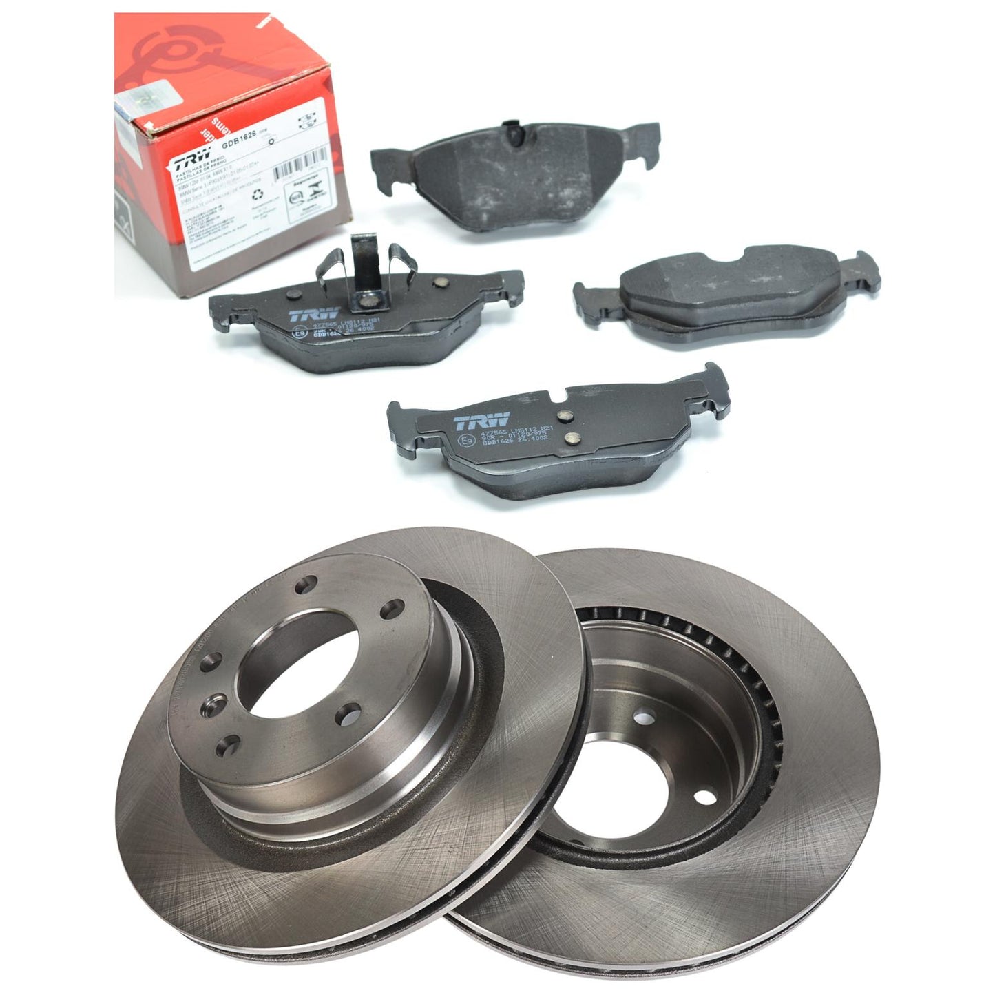 Kit Disco e Pastilha Traseira - TRW - GDB1626 - RCDI10120 - (1)