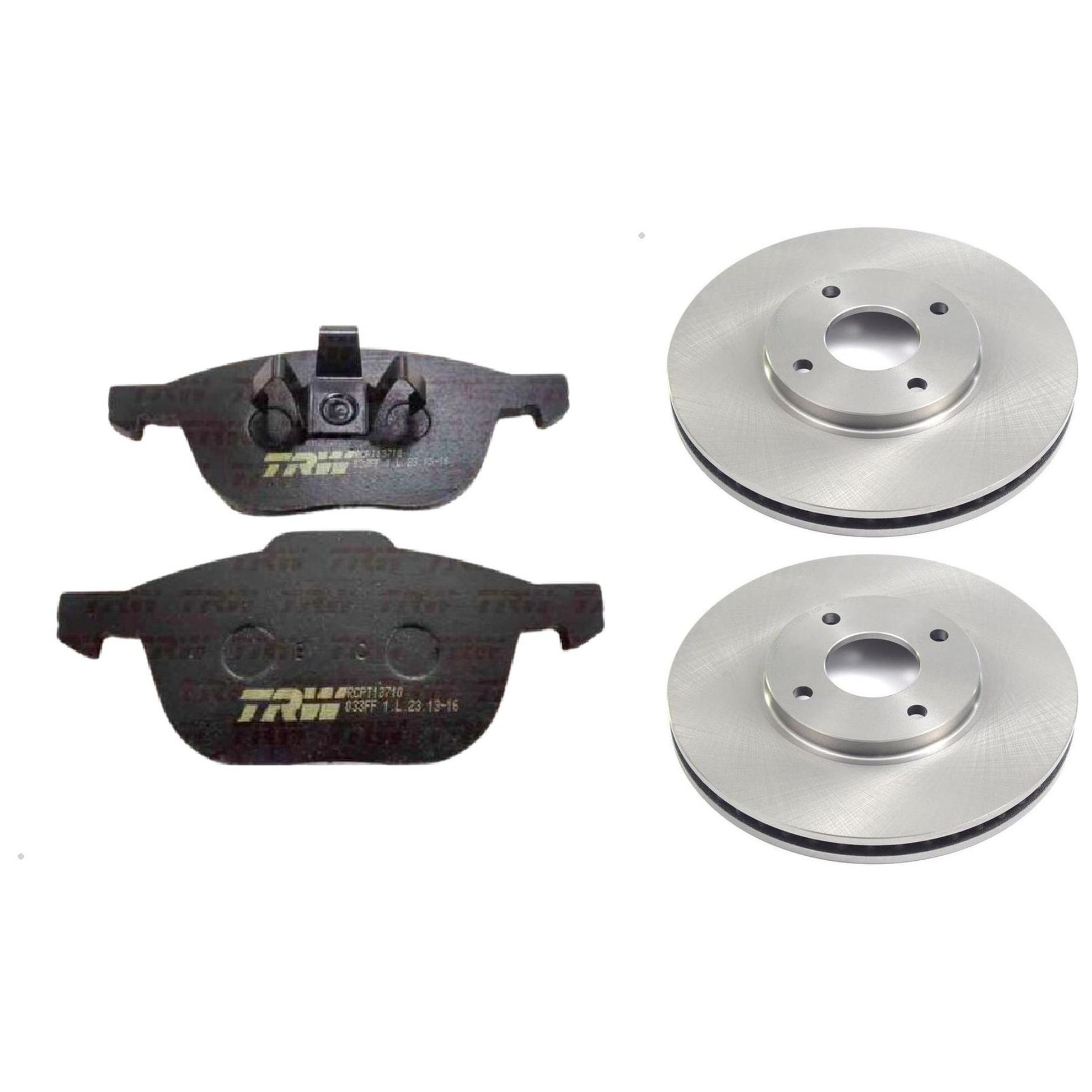 Kit Disco e Pastilha Dianteira - TRW - RCPT13710 - RCDI09560 - (1)