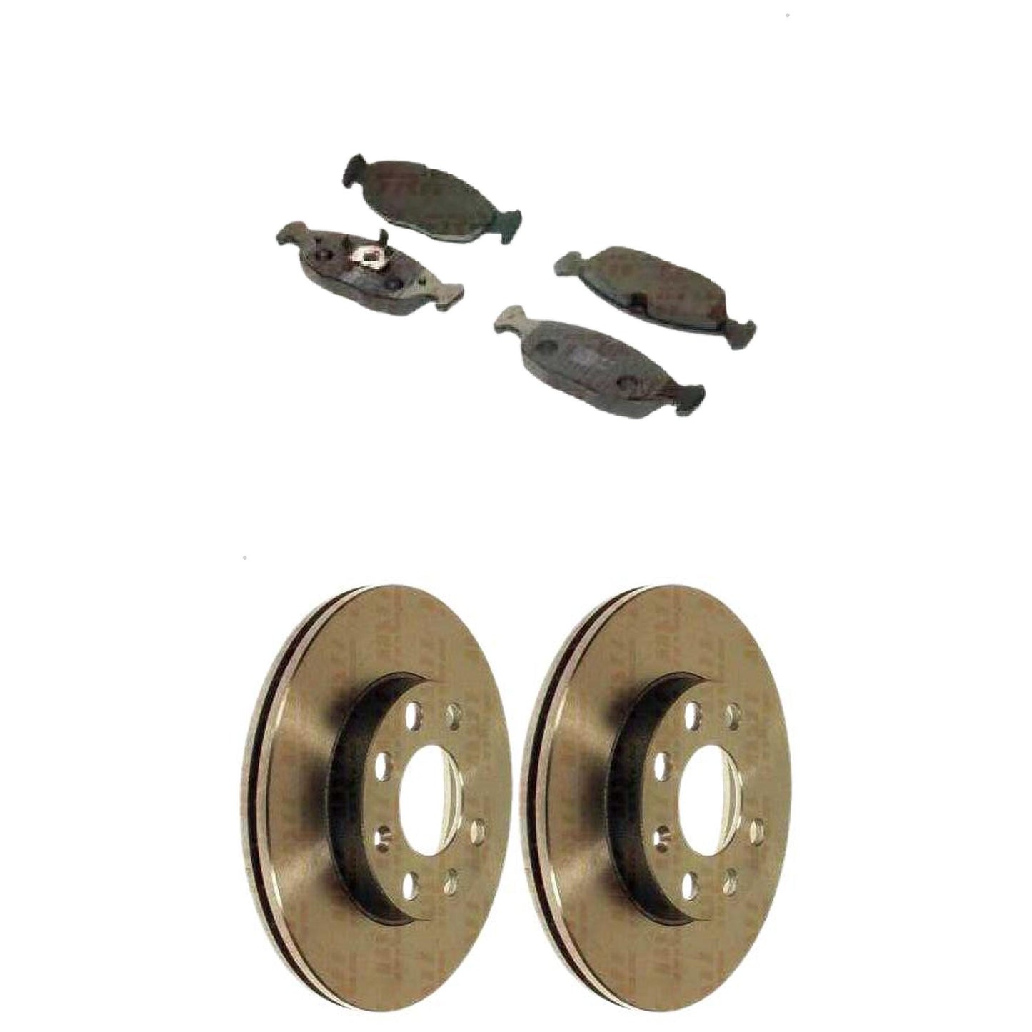 Kit Disco e Pastilha Dianteira - TRW - RCPT01320 - RCDI00880 - (1)