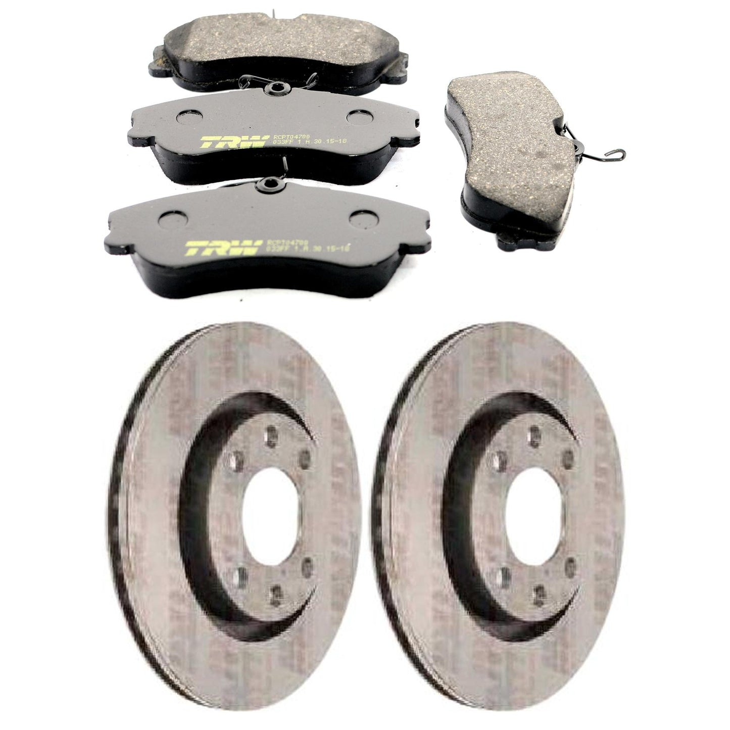 Kit Disco e Pastilha Dianteira - TRW - RCPT04700 - RCDI02800 - (1)