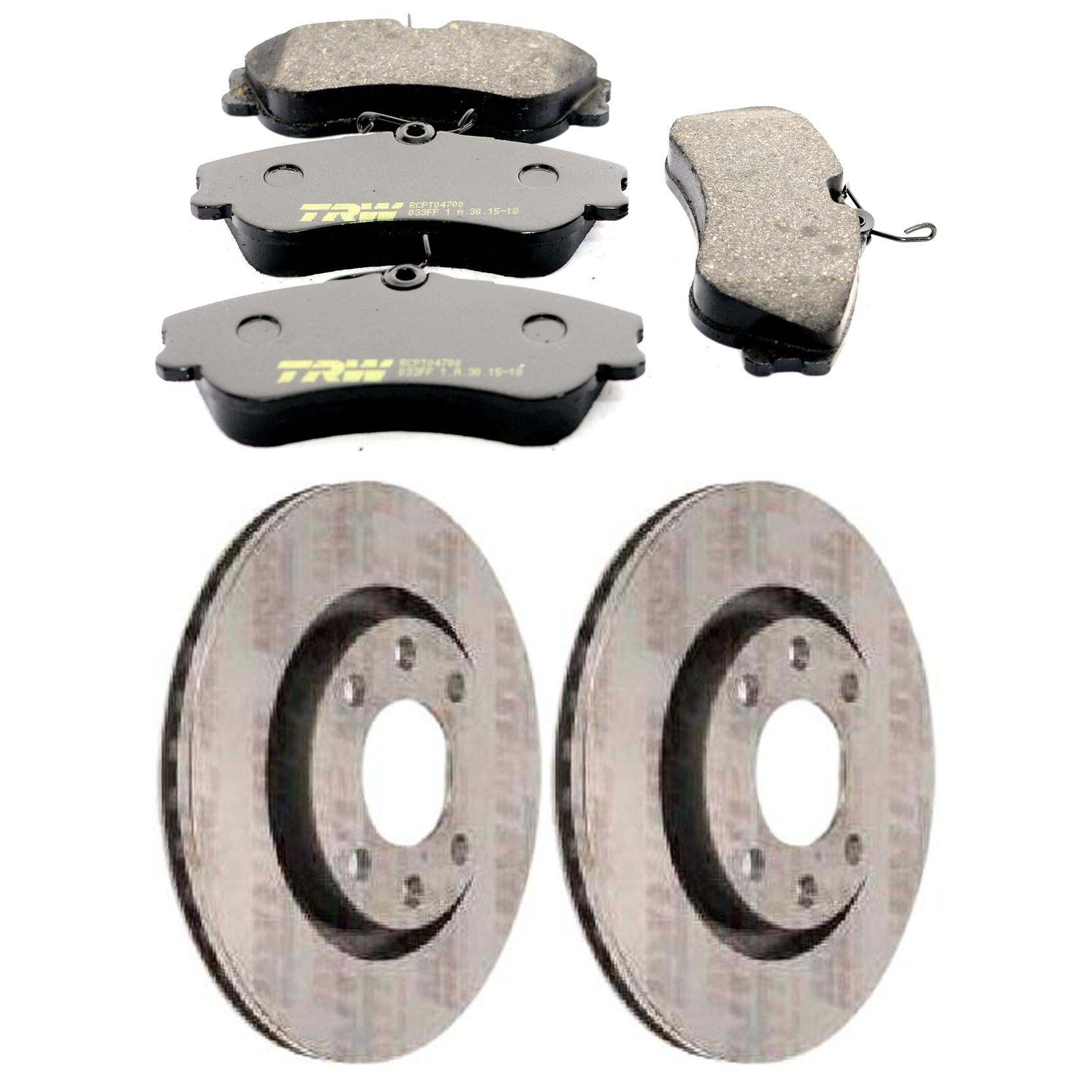 Kit Disco e Pastilha Dianteira - TRW - RCPT04700 - RCDI02800 - (1)
