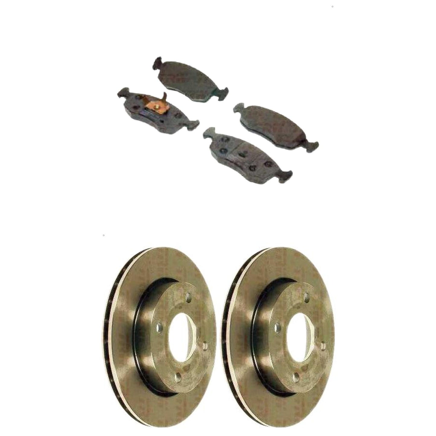 Kit Disco e Pastilha Dianteira - TRW - RCPT01100 - RCDI00900 - (1)