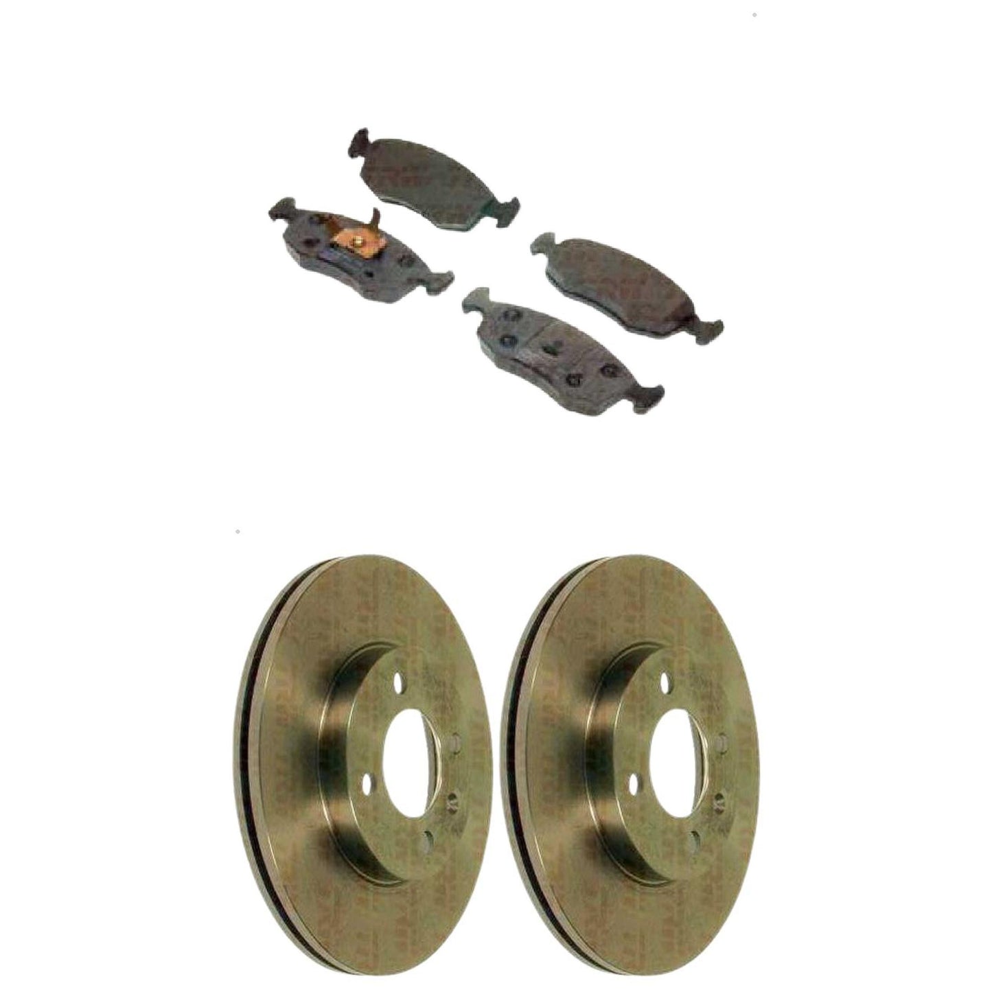 Kit Disco e Pastilha Dianteira - TRW - RCPT01100 - RCDI01030 - (1)