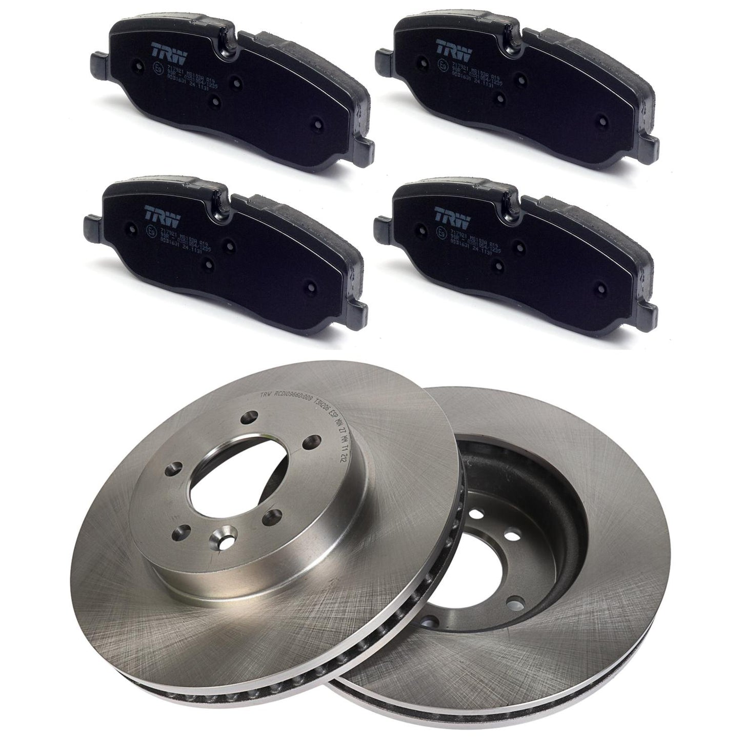 Kit Disco e Pastilha Dianteira - TRW - GDB1631 - RCDI09660 - (1)
