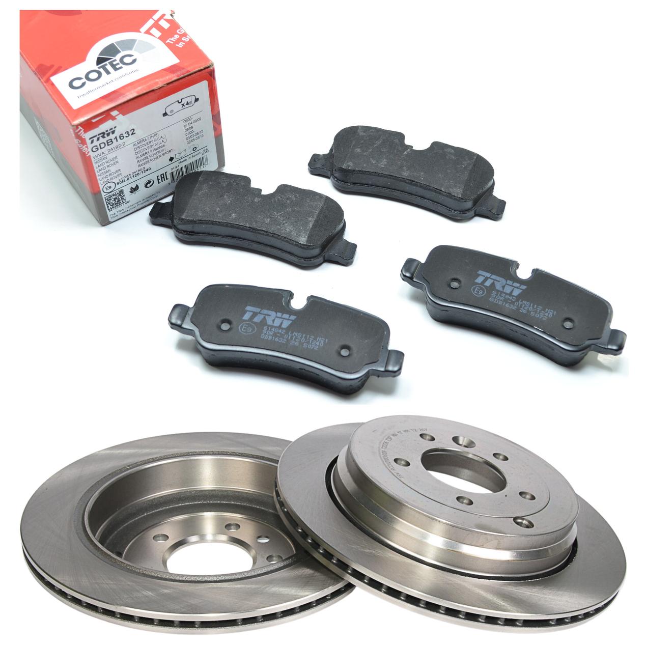Kit Disco e Pastilha Traseira - TRW - GDB1632 - RCDI10100 - (1)
