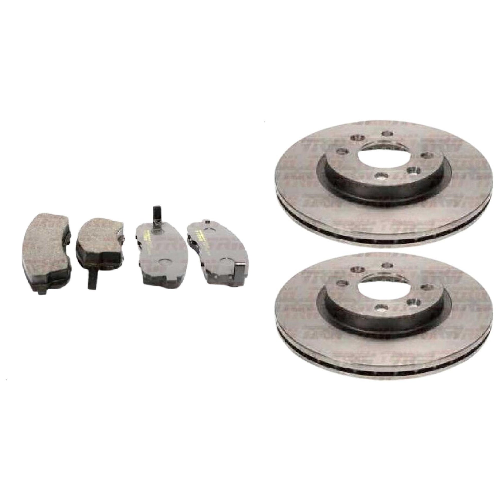 Kit Disco e Pastilha Dianteira - TRW - RCPT08690 - RCDI02760 - (1)