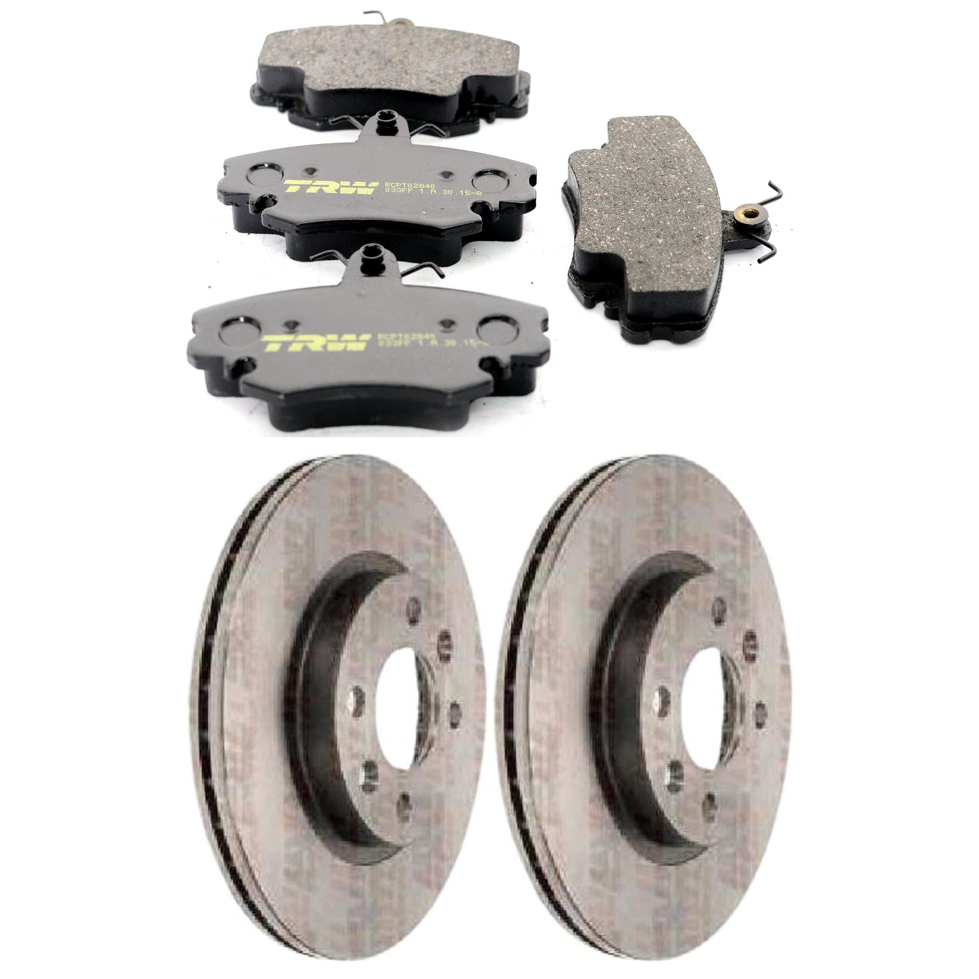 Kit Disco e Pastilha Dianteira - TRW - RCPT02840 - RCDI02760 - (1)
