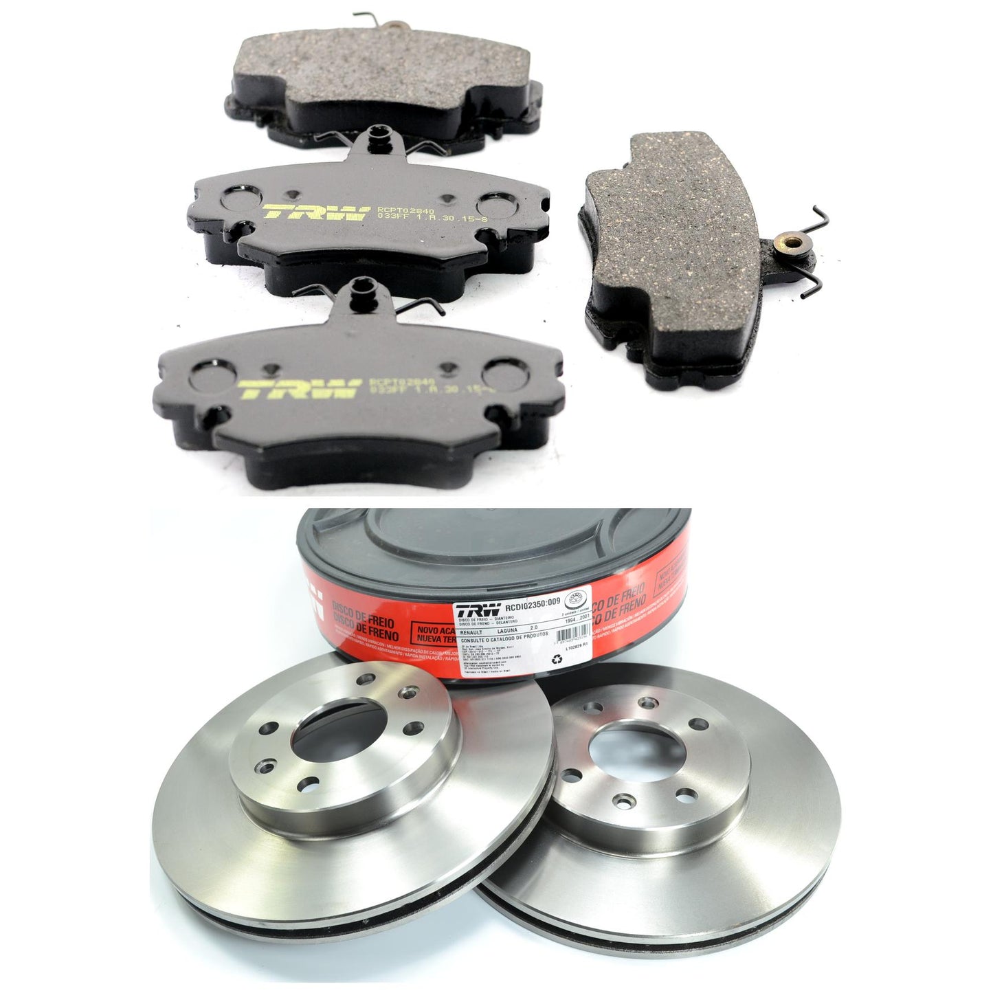 Kit Disco e Pastilha Dianteira - TRW - RCPT02840 - RCDI02350 - (1)