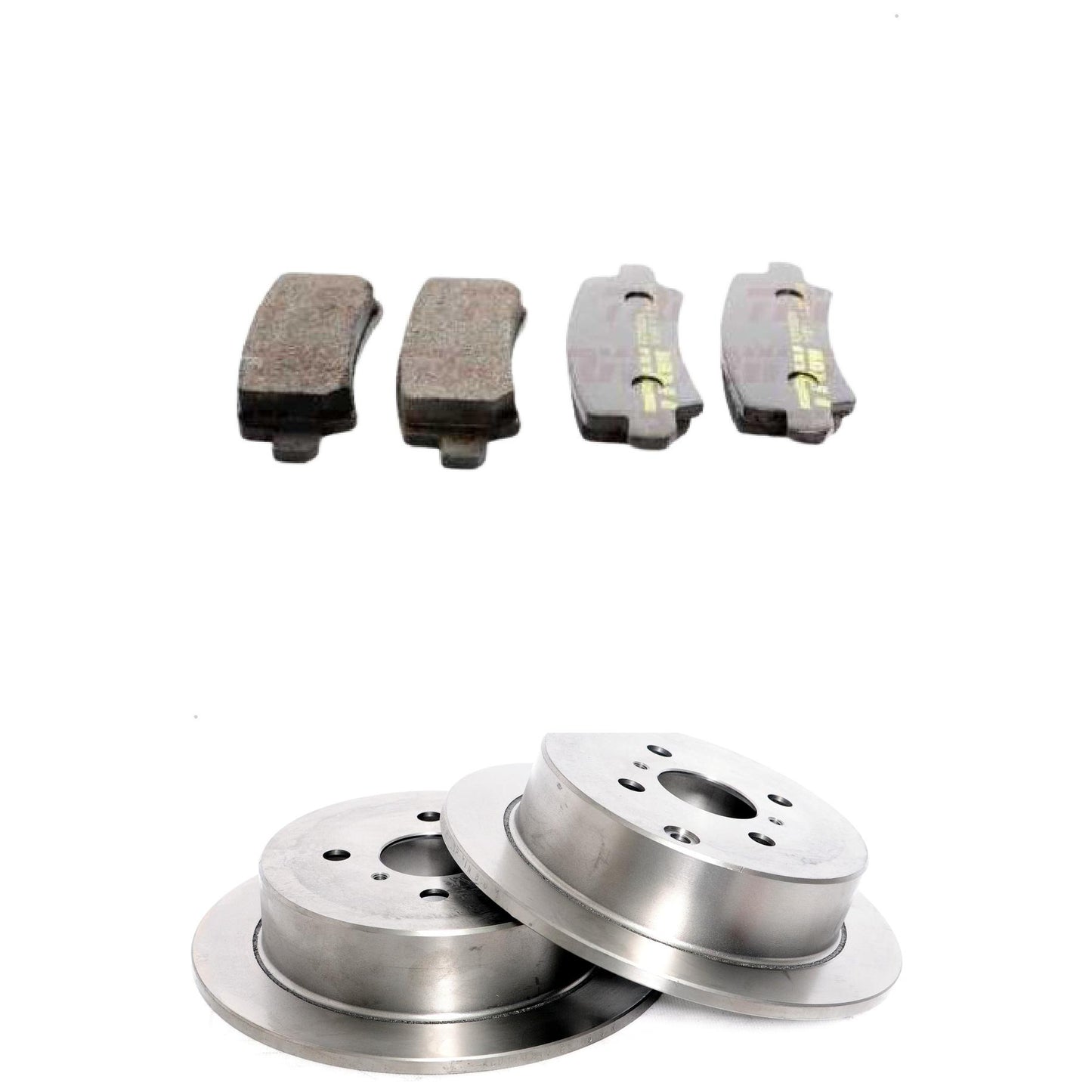 Kit Disco e Pastilha Traseira - TRW - RCPT08370 - RCDI06240 - (1)