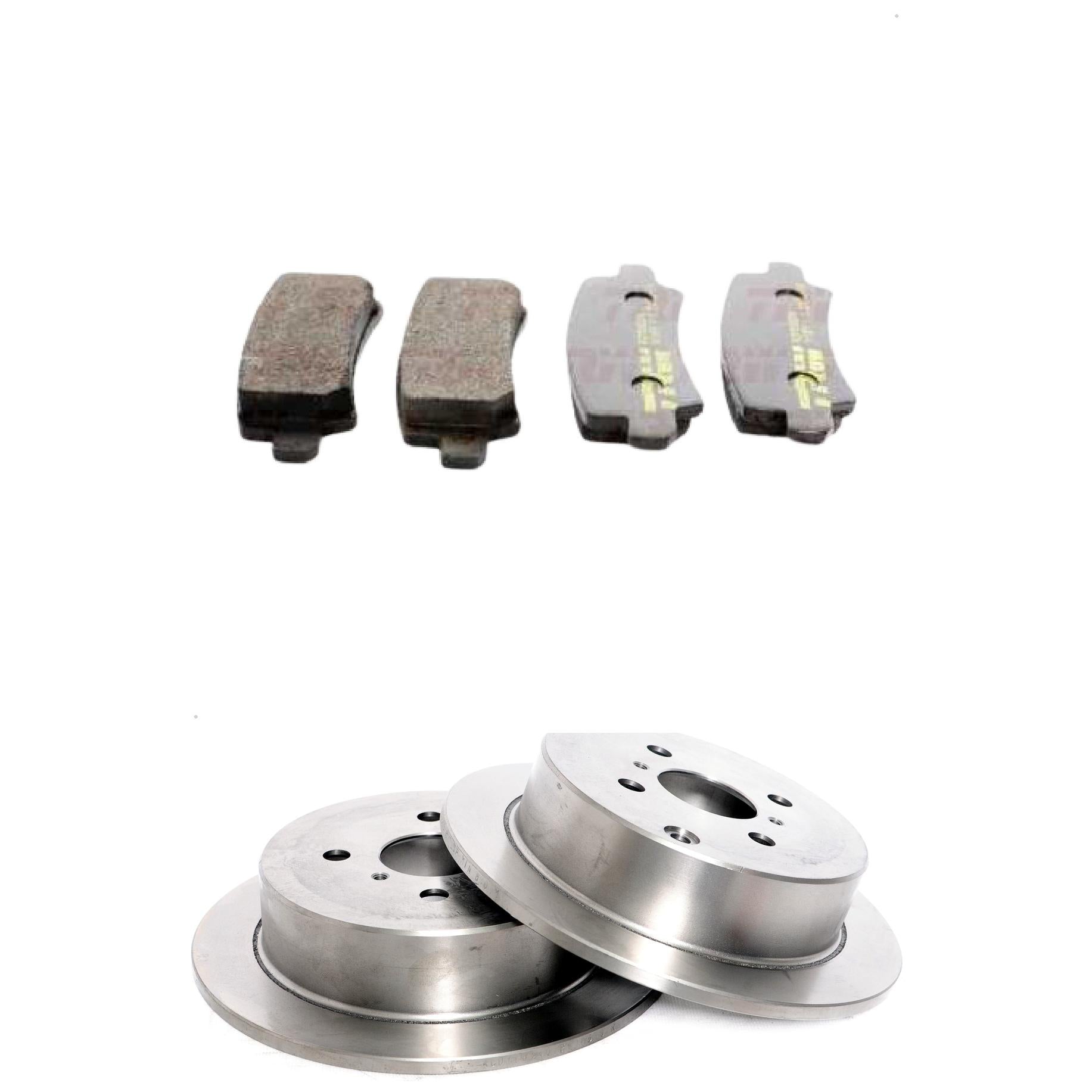 Kit Disco e Pastilha Traseira - TRW - RCPT08370 - RCDI06240 - (1)