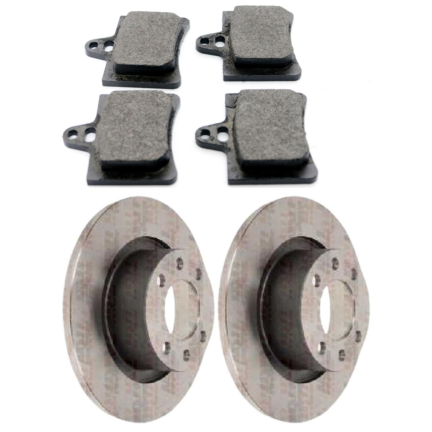 Kit Disco e Pastilha Traseira - TRW - RCPT12360 - RPDI01920 - (1)