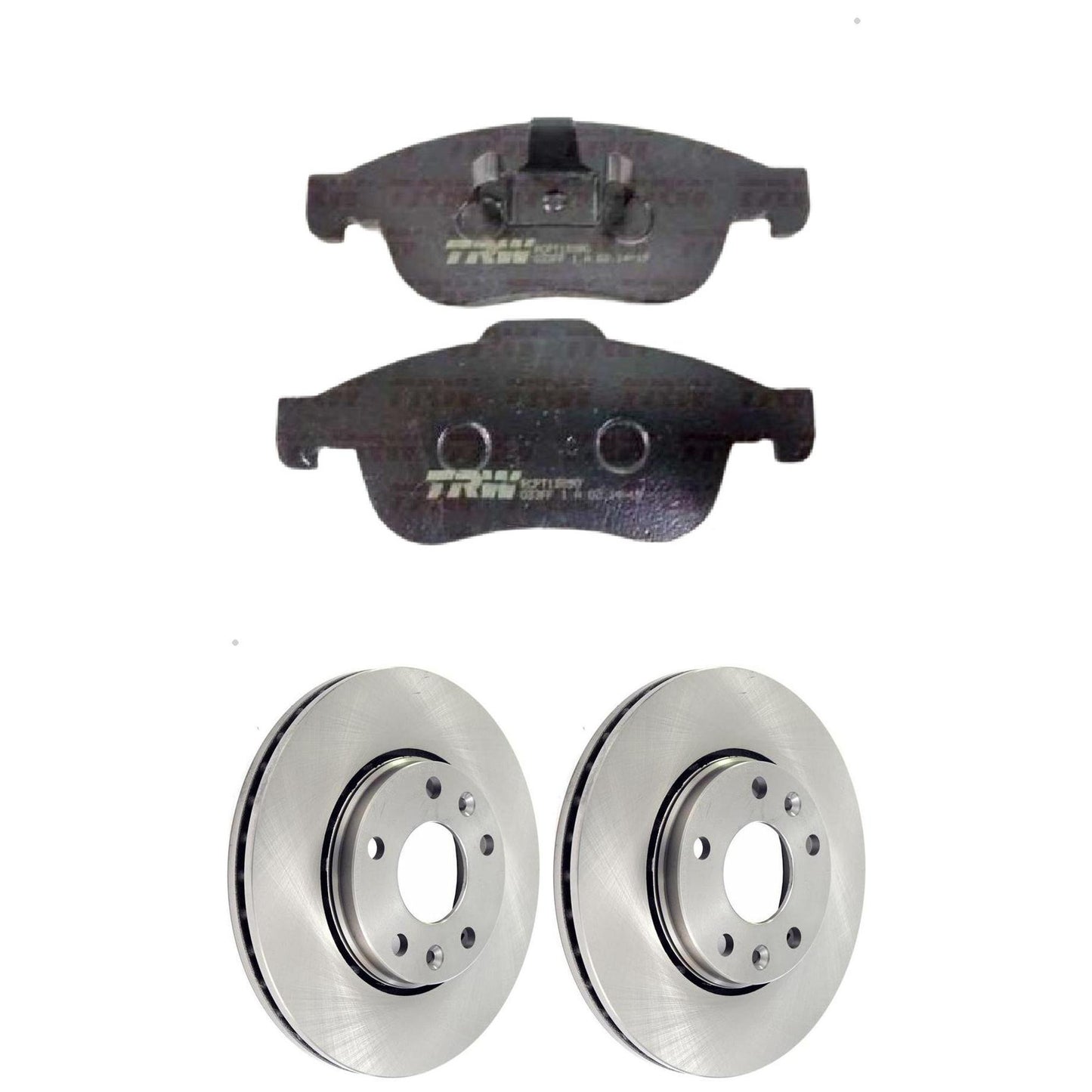 Kit Disco e Pastilha Dianteira - TRW - RCPT13890 - RCDI09340 - (1)
