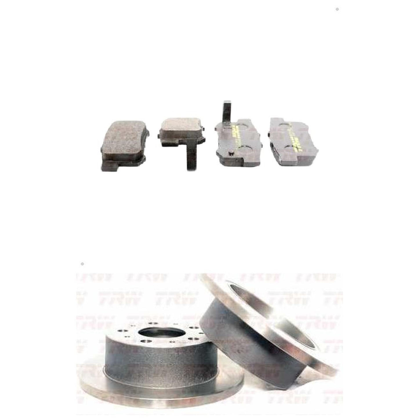Kit Disco e Pastilha Traseira - TRW - RCPT08920 - RPDI04440 - (1)