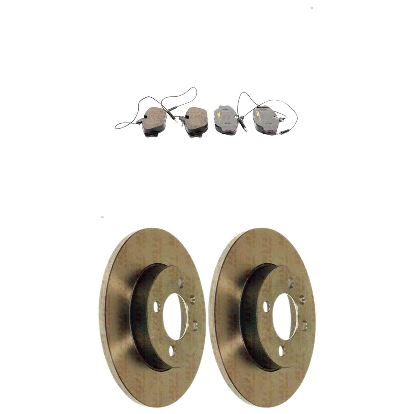 Kit Disco e Pastilha Dianteira - TRW - RCPT08500 - RPDI00540 - (1)