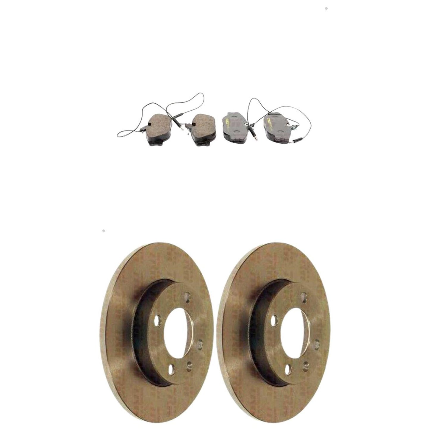 Kit Disco e Pastilha Dianteira - TRW - RCPT08500 - RPDI00480 - (1)