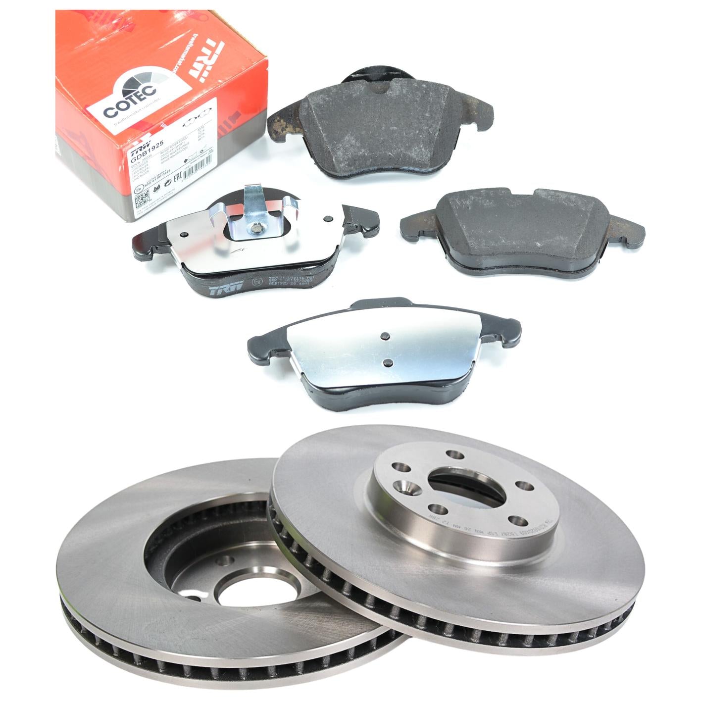 Kit Disco e Pastilha Dianteira - TRW - GDB1925 - RCDI10920 - (1)
