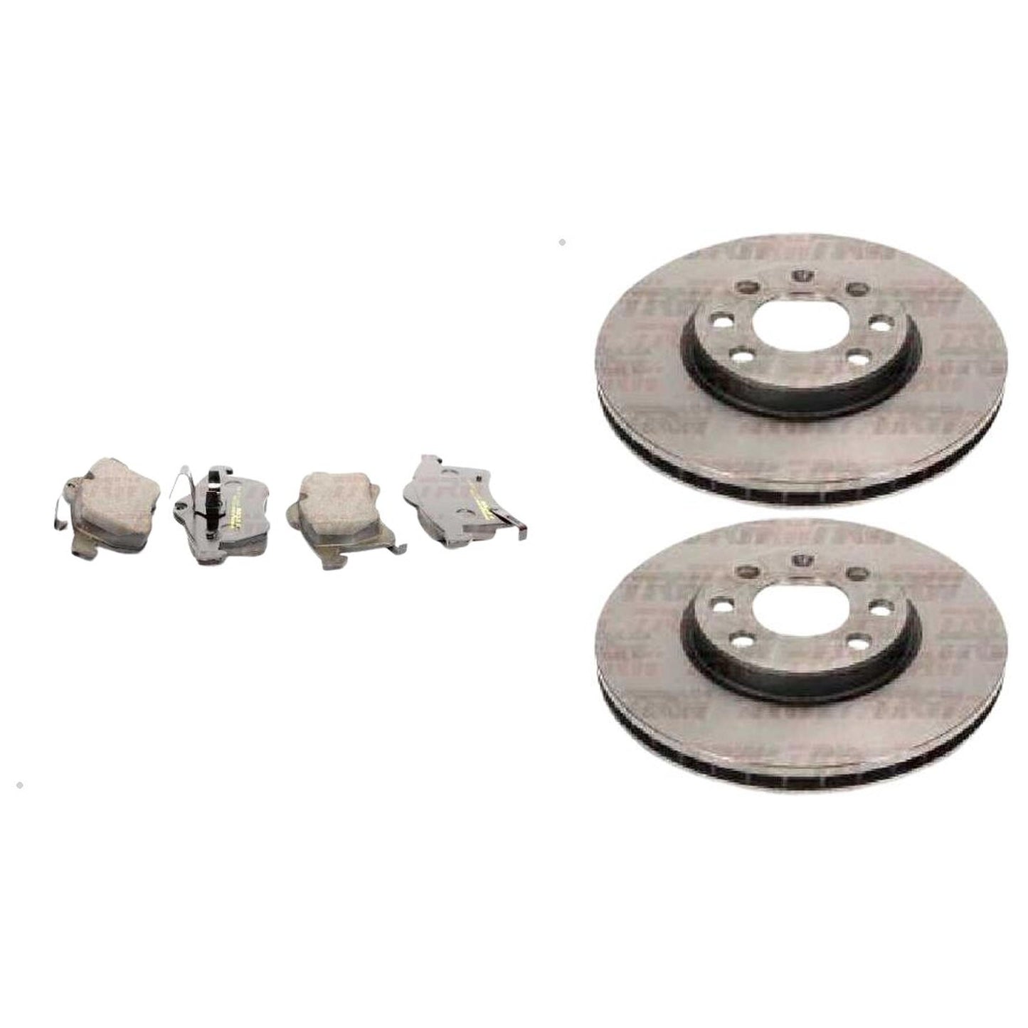 Kit Disco e Pastilha Dianteira - TRW - RCPT04360 - RCDI03000 - (1)
