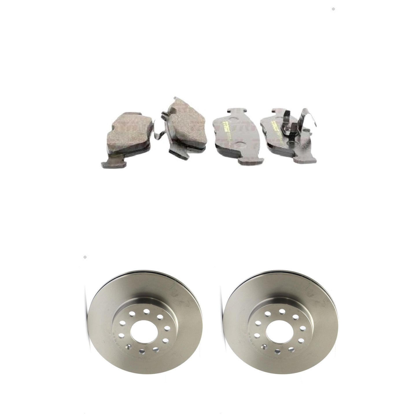 Kit Disco e Pastilha Dianteira - TRW - RCPT04370 - RCDI10820 - (1)