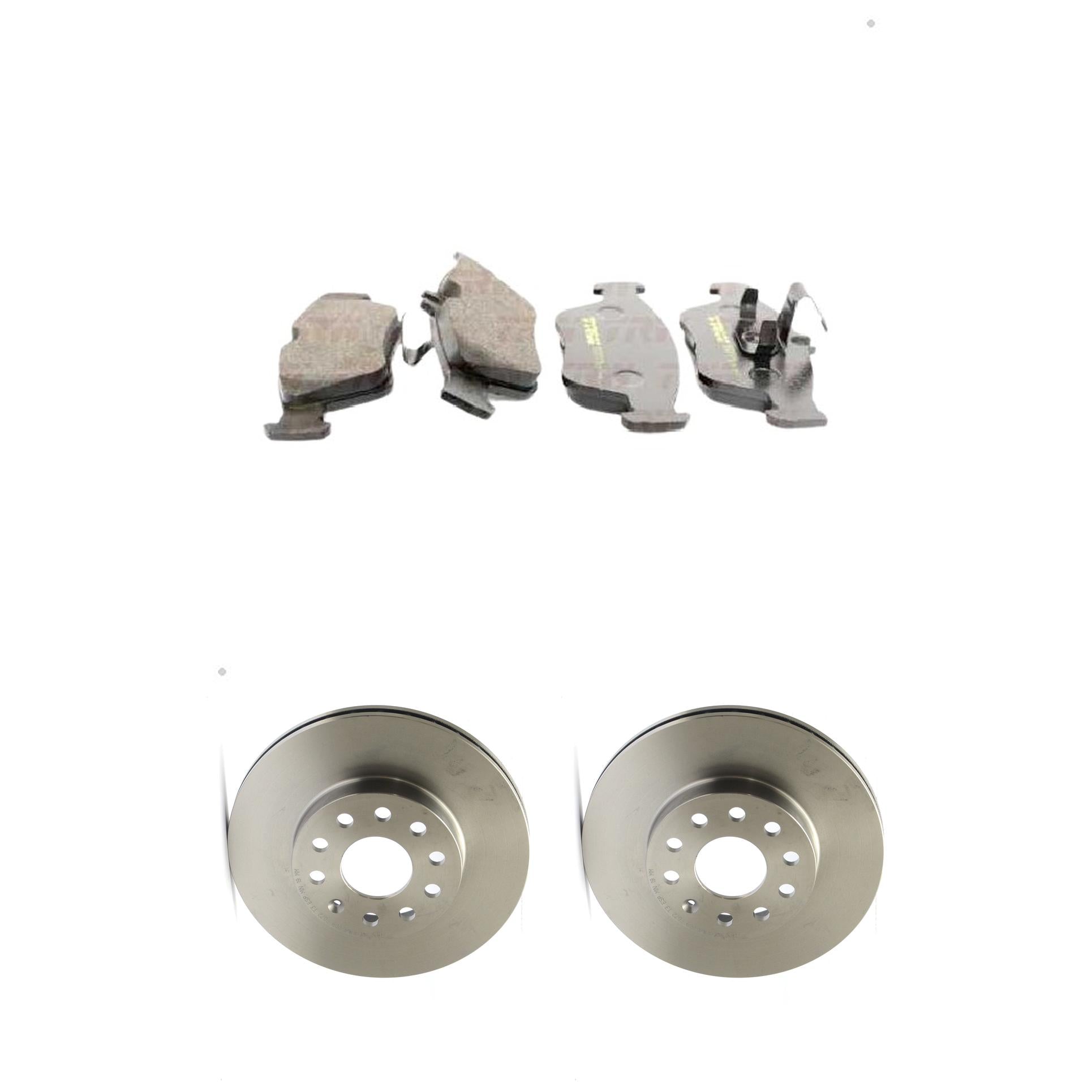Kit Disco e Pastilha Dianteira - TRW - RCPT04370 - RCDI10820 - (1)