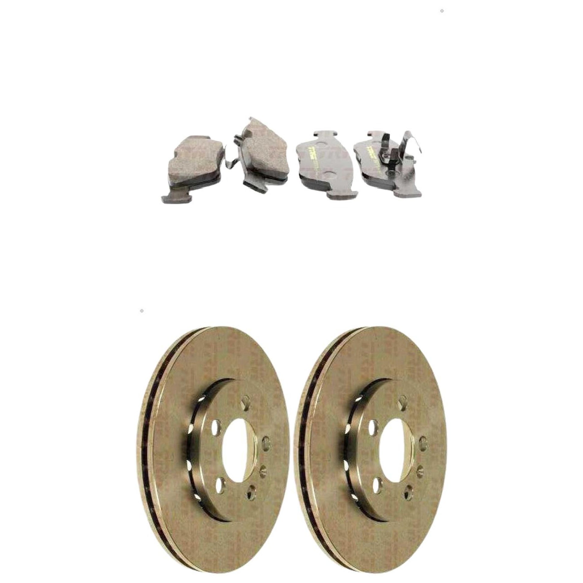 Kit Disco e Pastilha Dianteira - TRW - RCPT04370 - RCDI01740 - (1)