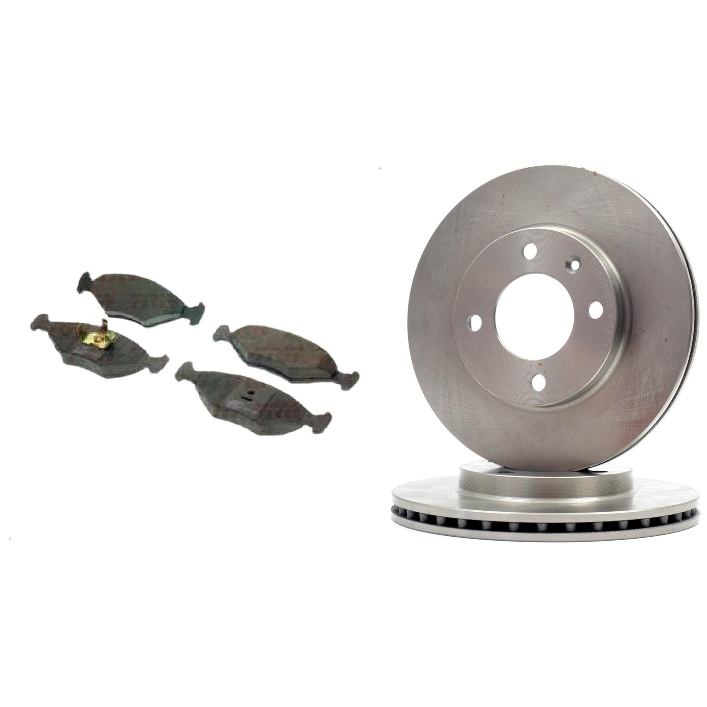 Kit Disco e Pastilha Dianteira - TRW - RCPT00128 - RCDI01020 - (1)