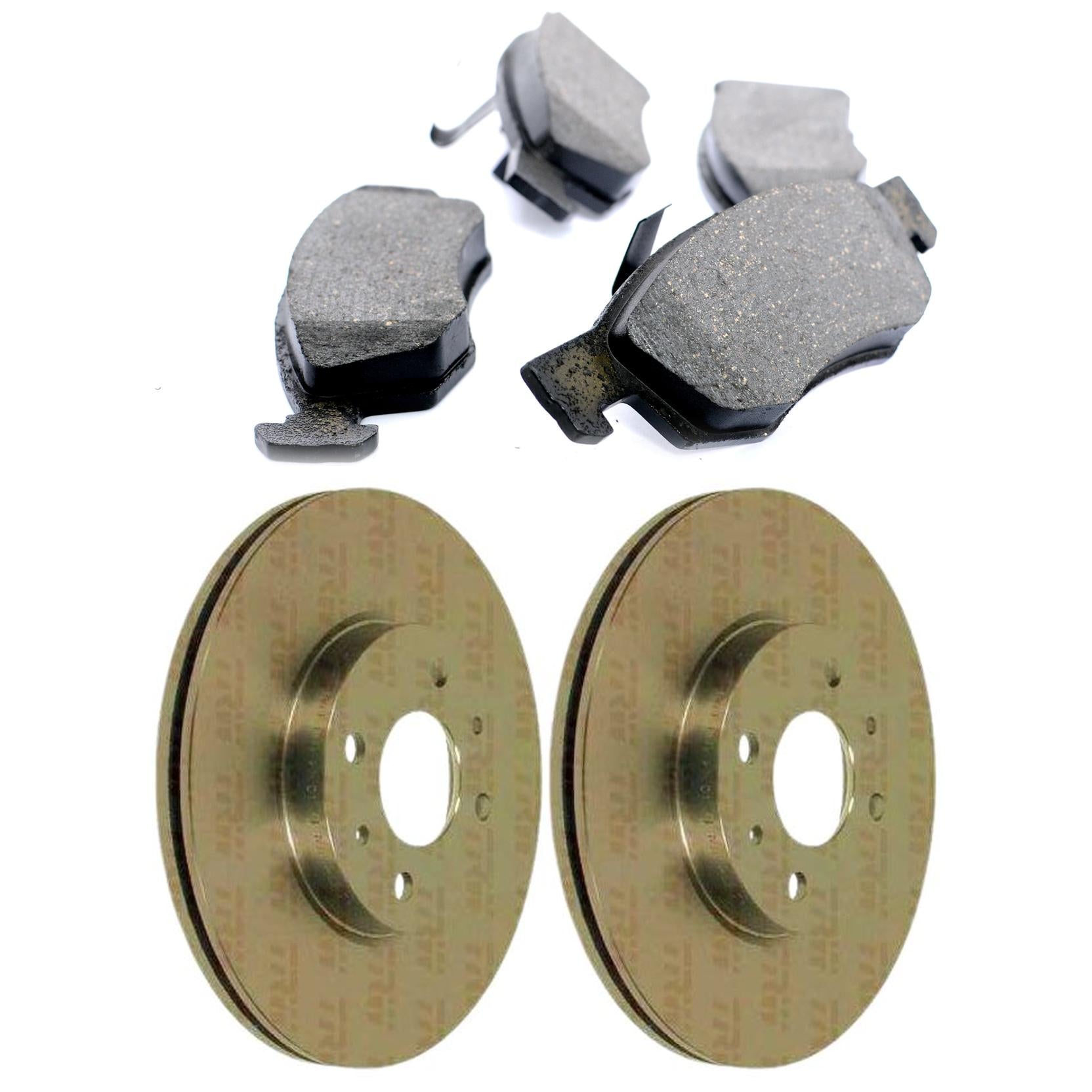 Kit Disco e Pastilha Dianteira - TRW - RCPT02900 - RCDI01040 - (1)