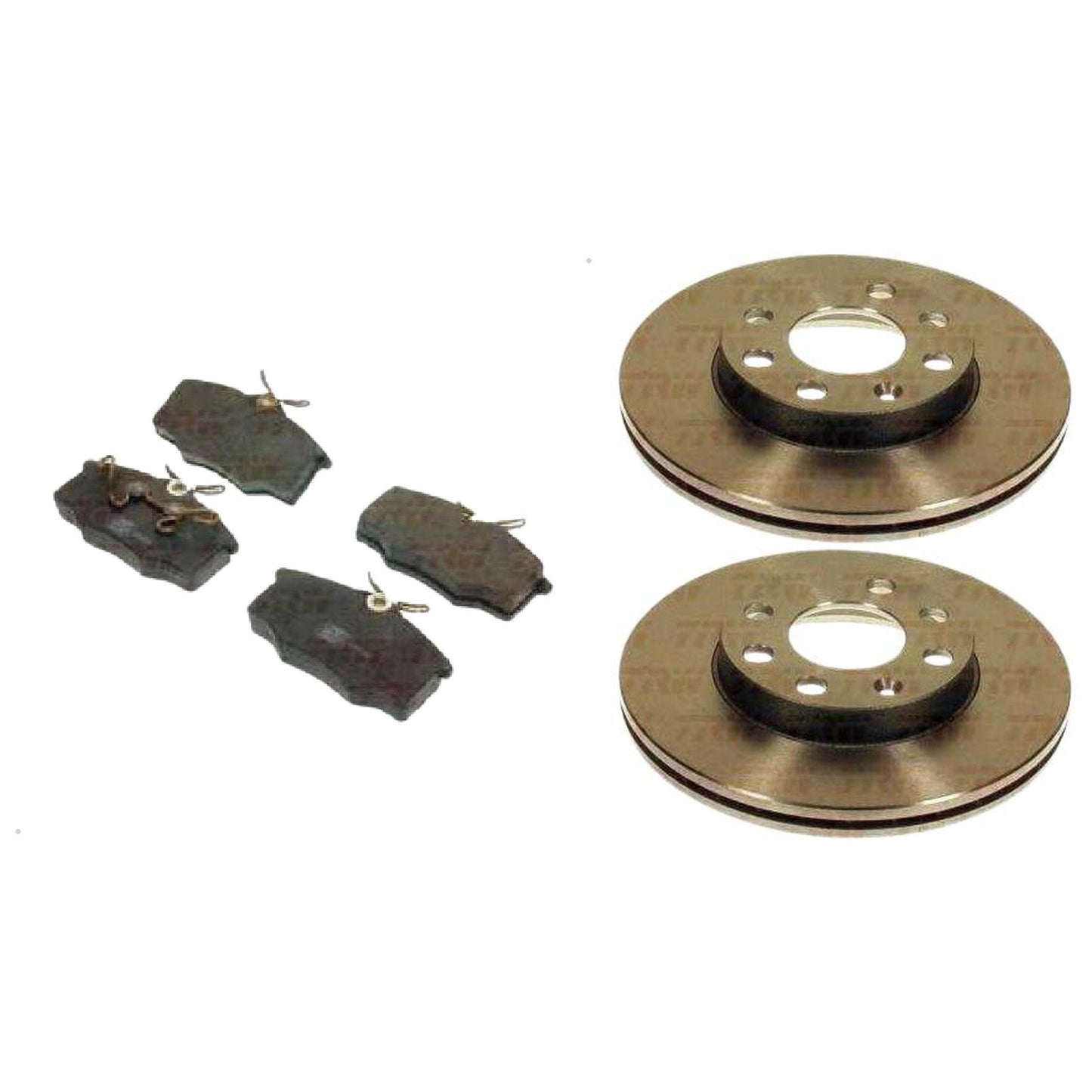 Kit Disco e Pastilha Dianteira - TRW - RCPT02080 - RCDI00880 - (1)