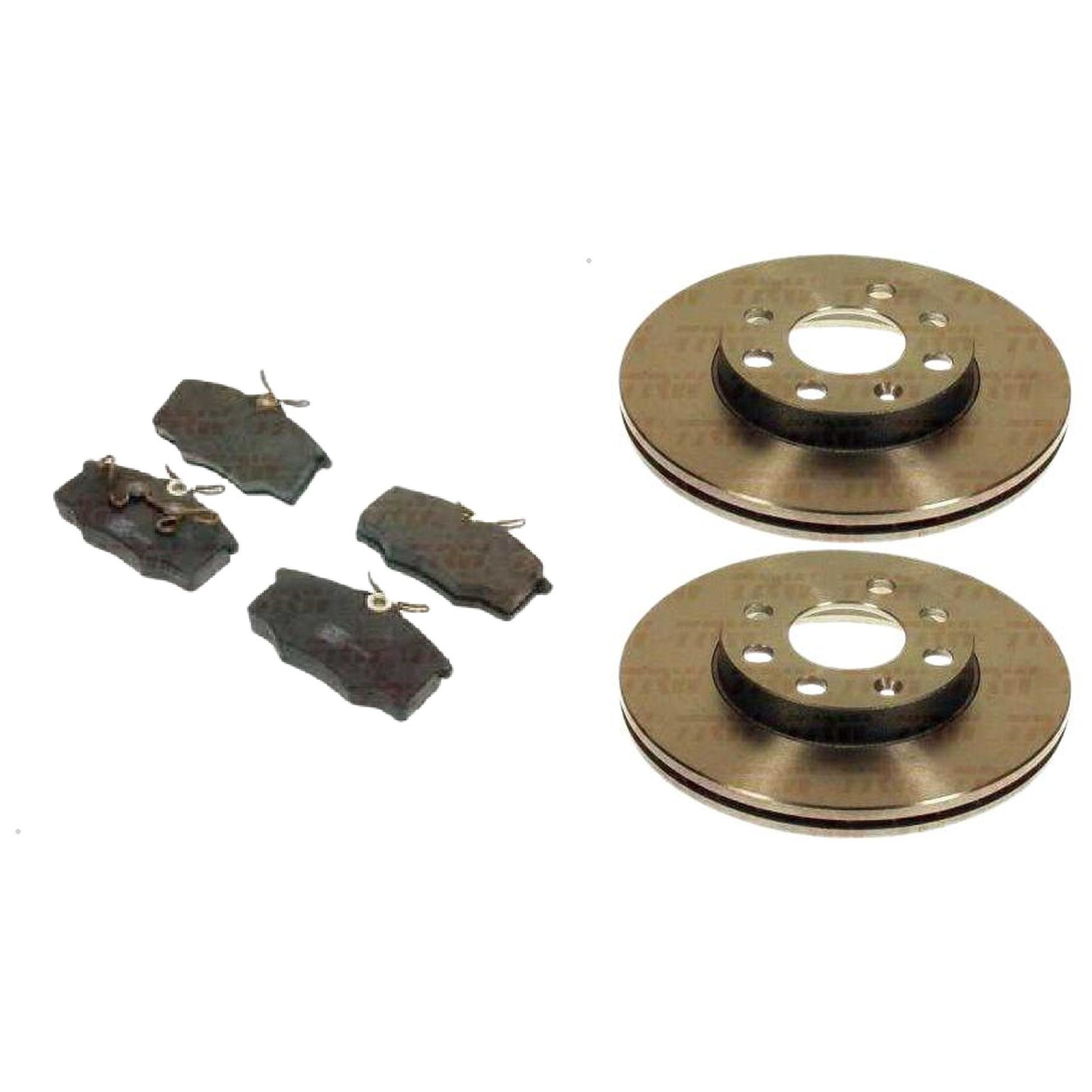 Kit Disco e Pastilha Dianteira - TRW - RCPT02080 - RCDI00880 - (1)