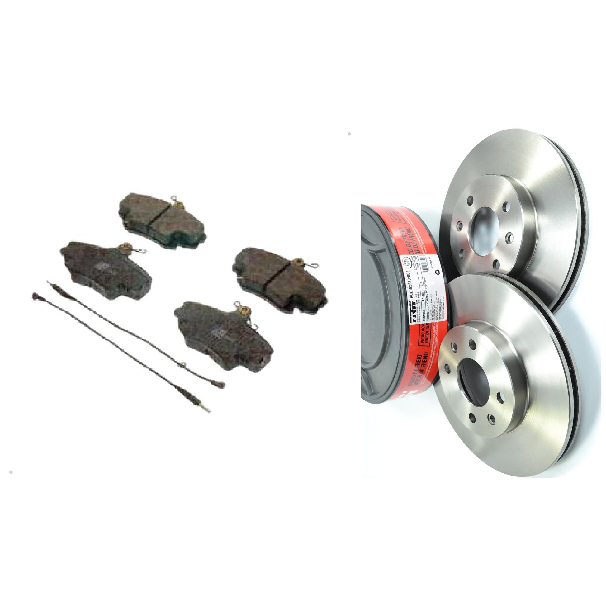 Kit Disco e Pastilha Dianteira - TRW - RCPT01470 - RCDI02350 - (1)