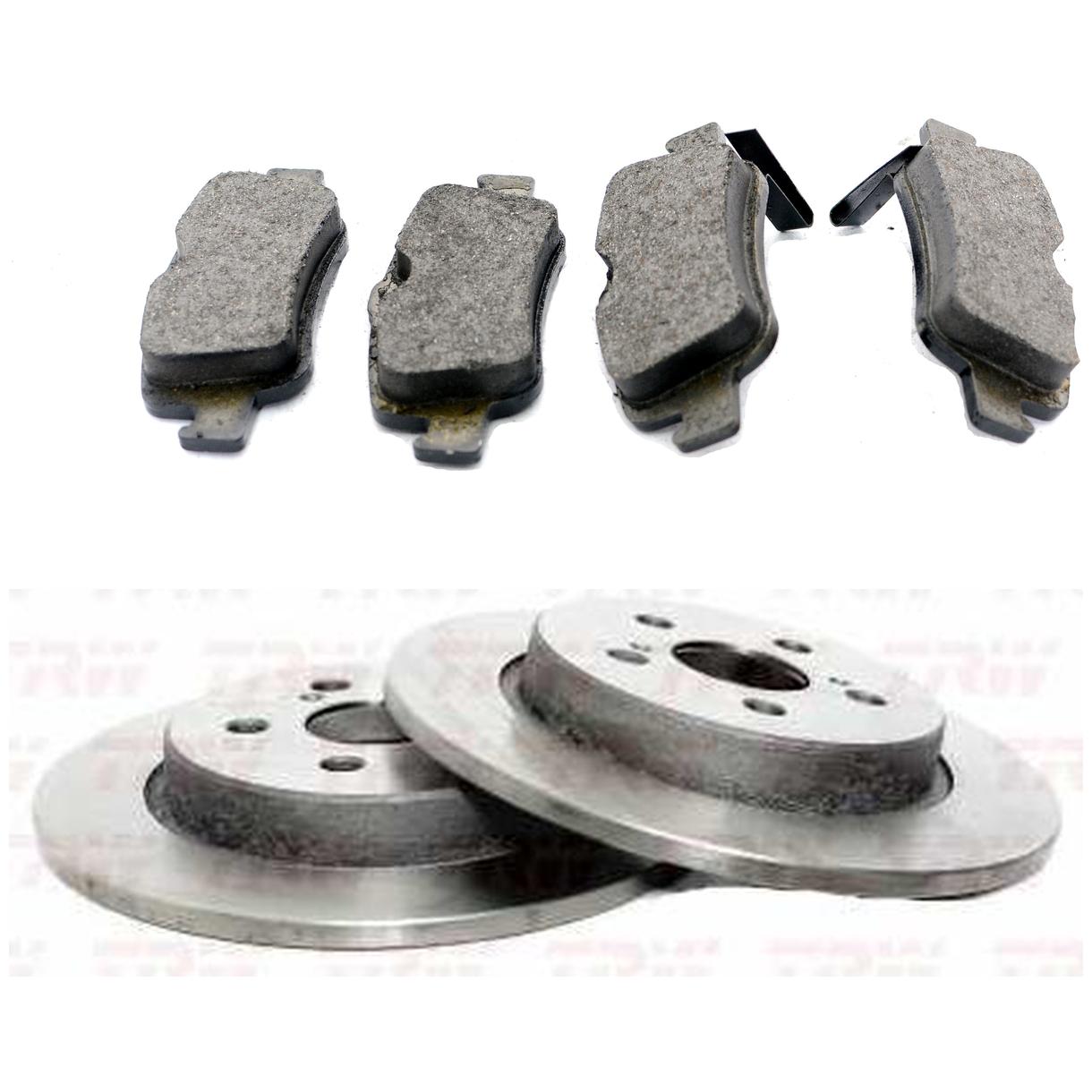 Kit Disco e Pastilha Traseira - TRW - RCPT12280 - RPDI04220 - (1)
