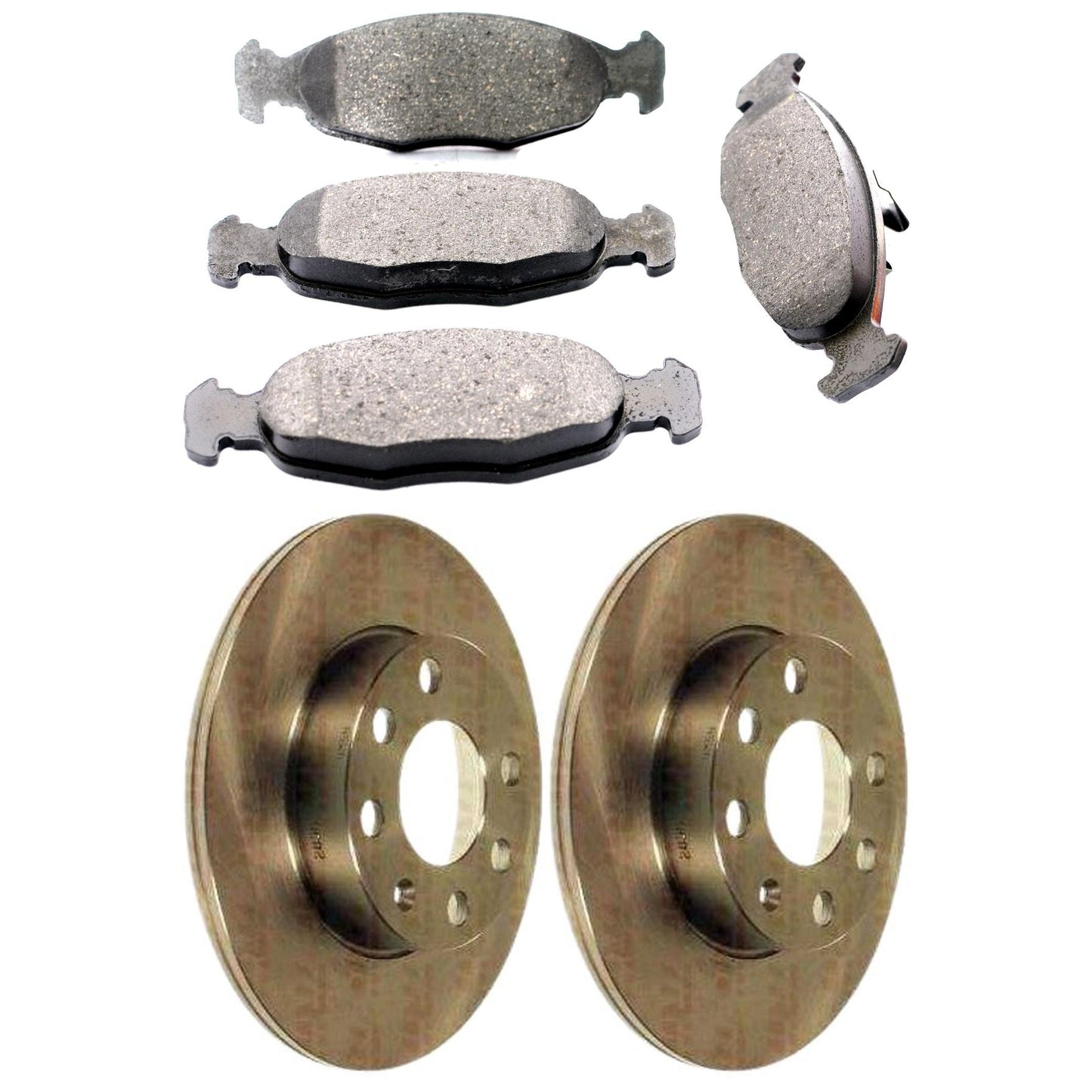 Kit Disco e Pastilha Dianteira - TRW - RCPT12570 - RPDI00420 - (1)