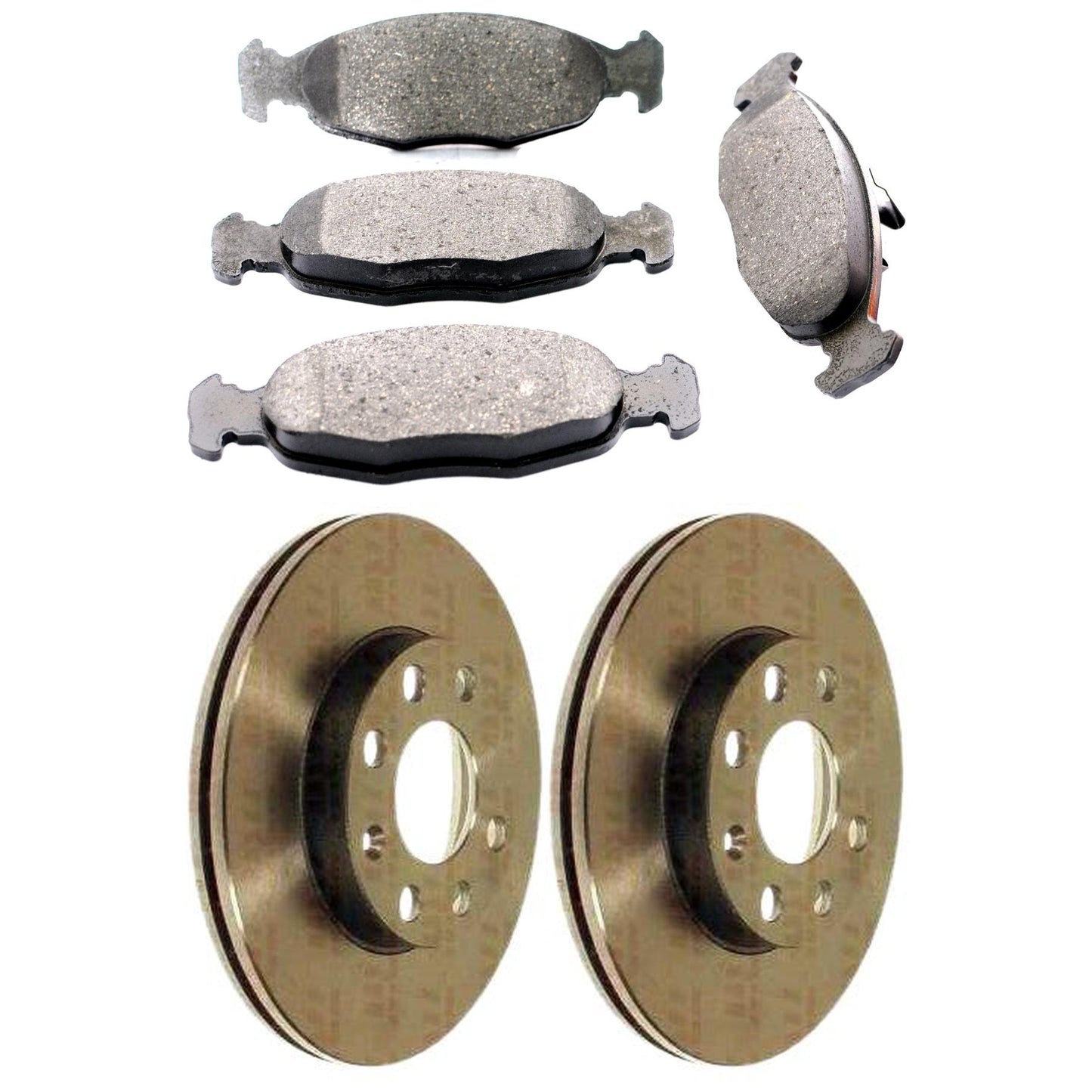 Kit Disco e Pastilha Dianteira - TRW - RCPT12570 - RCDI00880 - (1)
