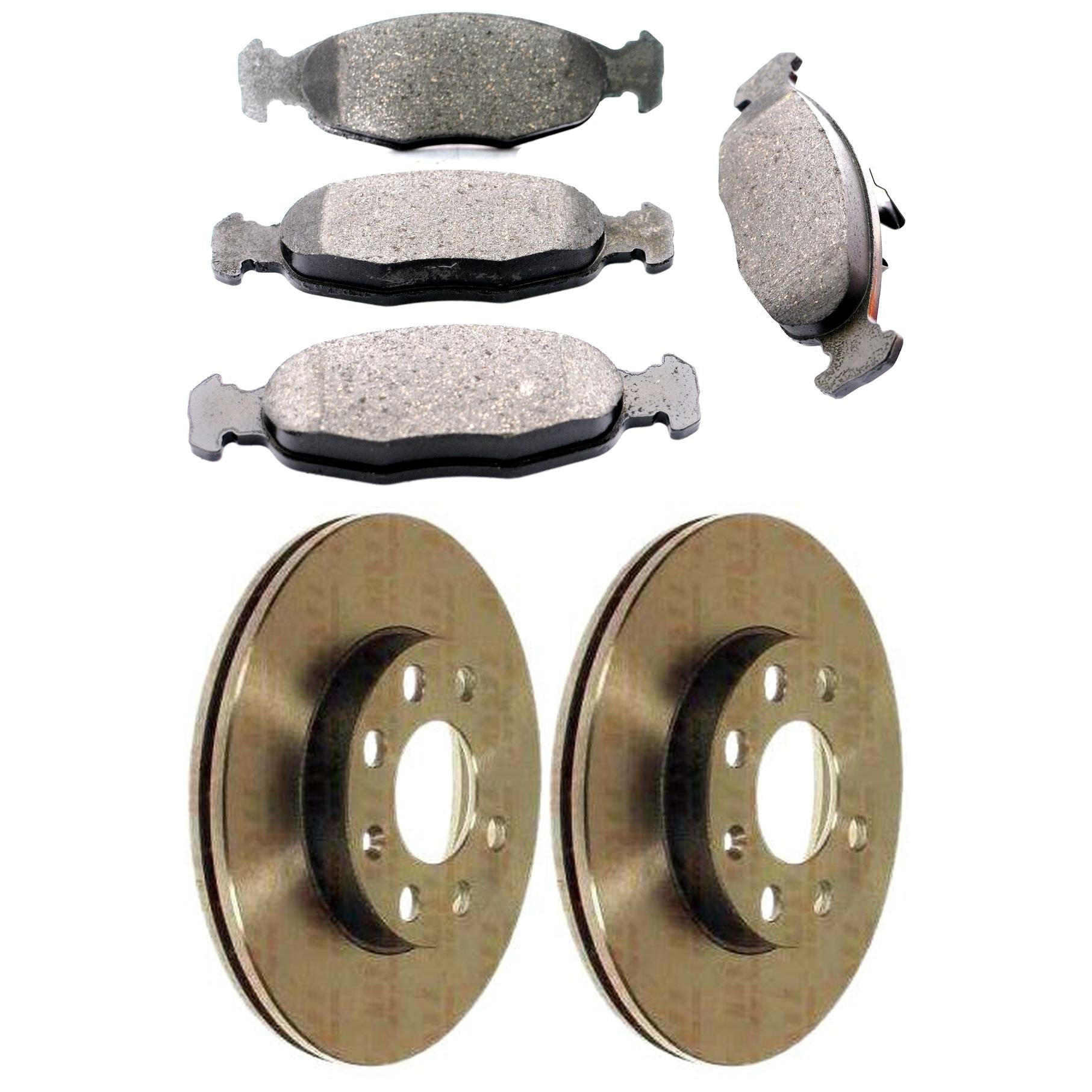Kit Disco e Pastilha Dianteira - TRW - RCPT12570 - RCDI00880 - (1)