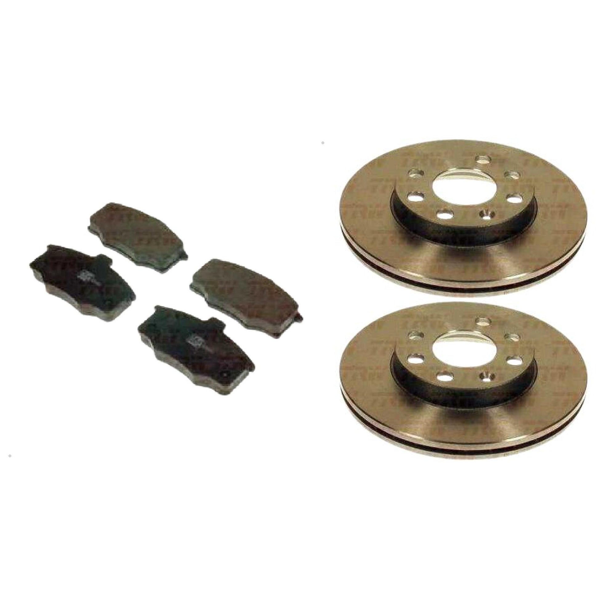 Kit Disco e Pastilha Dianteira - TRW - RCPT00152 - RCDI00880 - (1)