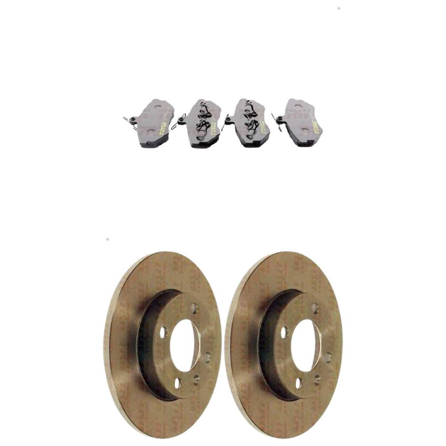 Kit Disco e Pastilha Dianteira - TRW - RCPT01390 - RPDI00480 - (1)