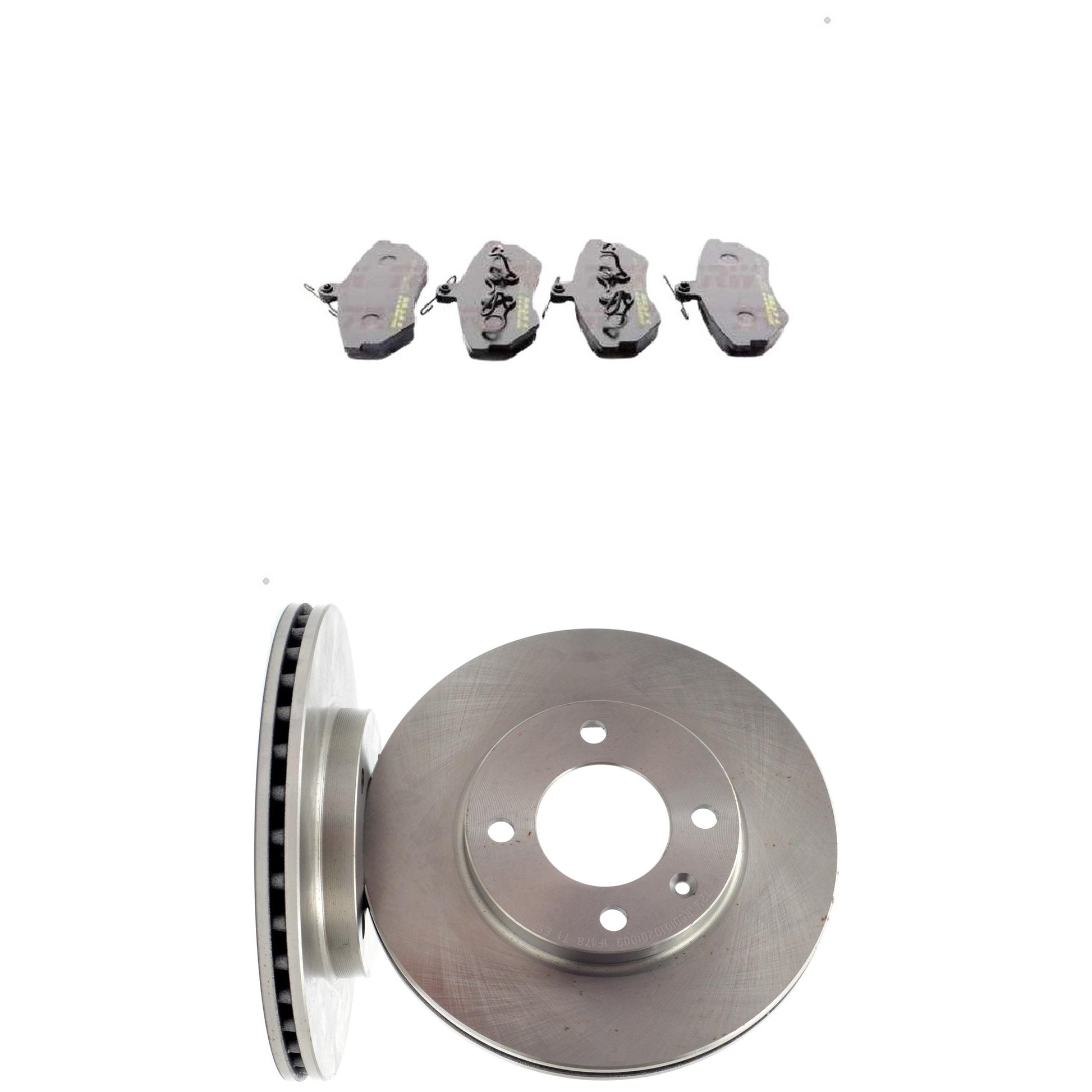 Kit Disco e Pastilha Dianteira - TRW - RCPT01390 - RCDI01020 - (1)