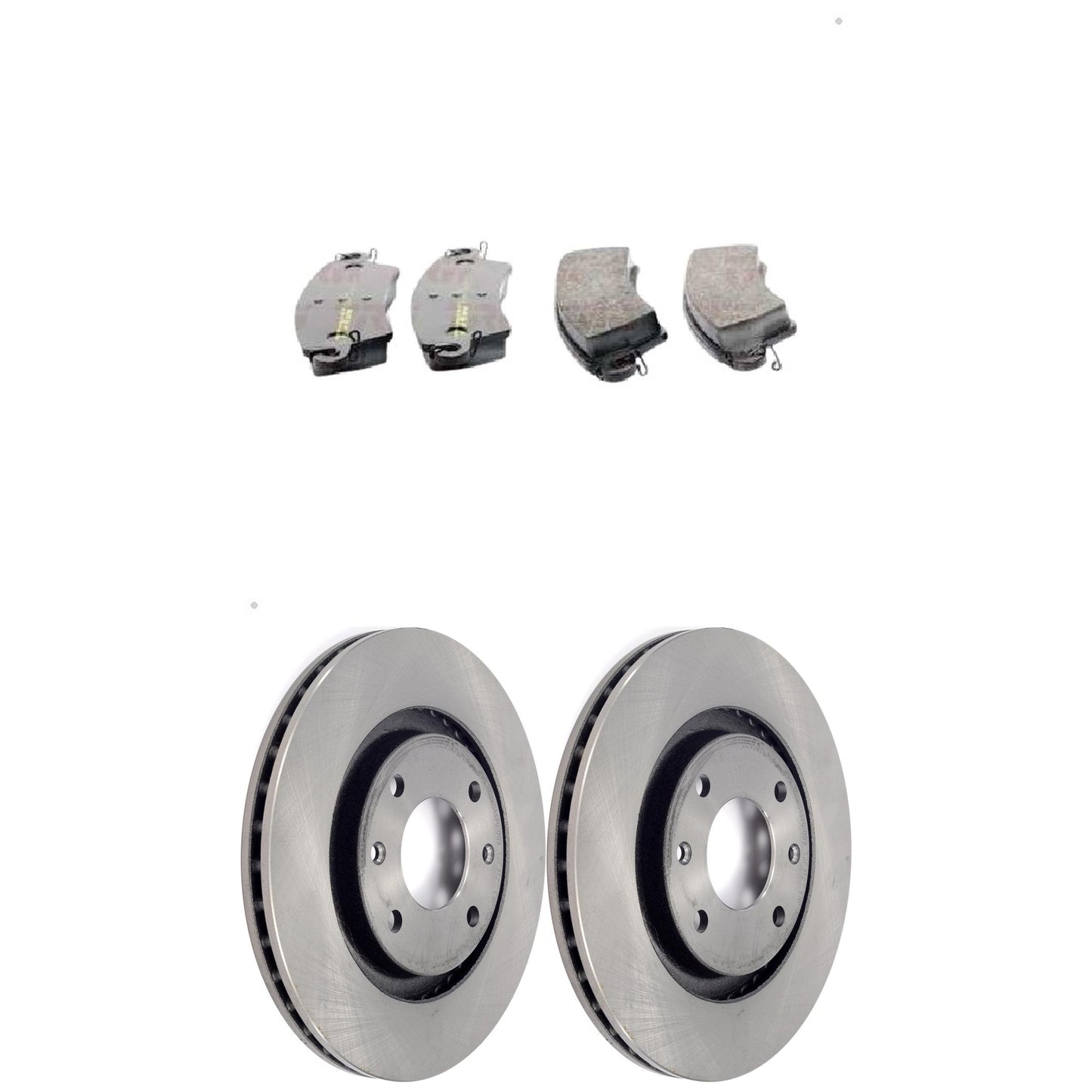 Kit Disco e Pastilha Dianteira - TRW - RCPT07770 - RCDI01370 - (1)