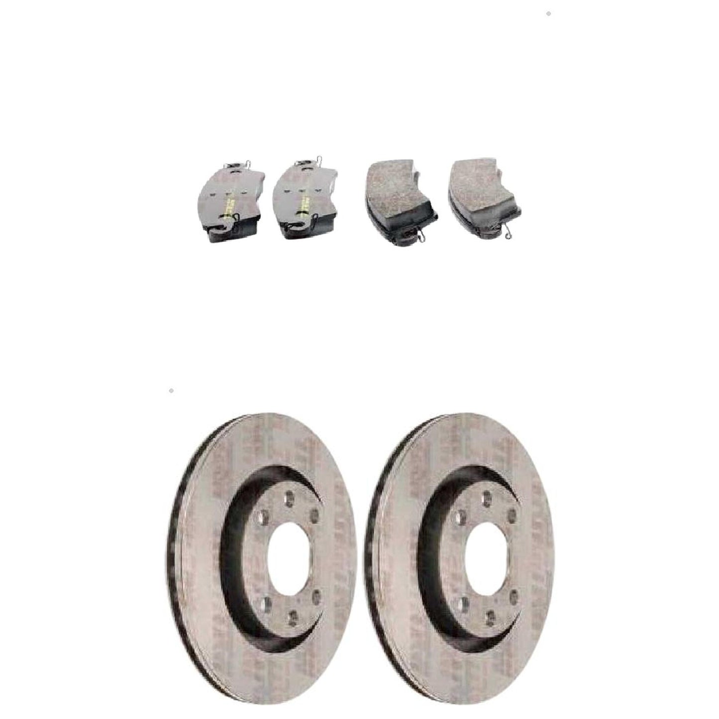 Kit Disco e Pastilha Dianteira - TRW - RCPT07770 - RCDI02800 - (1)