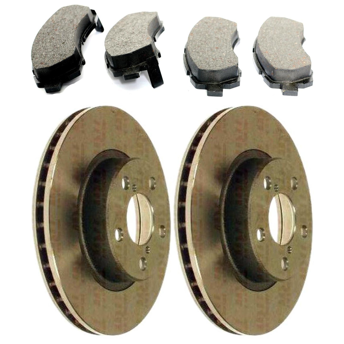 Kit Disco e Pastilha Dianteira - TRW - RCPT07950 - RCDI01410 - (1)