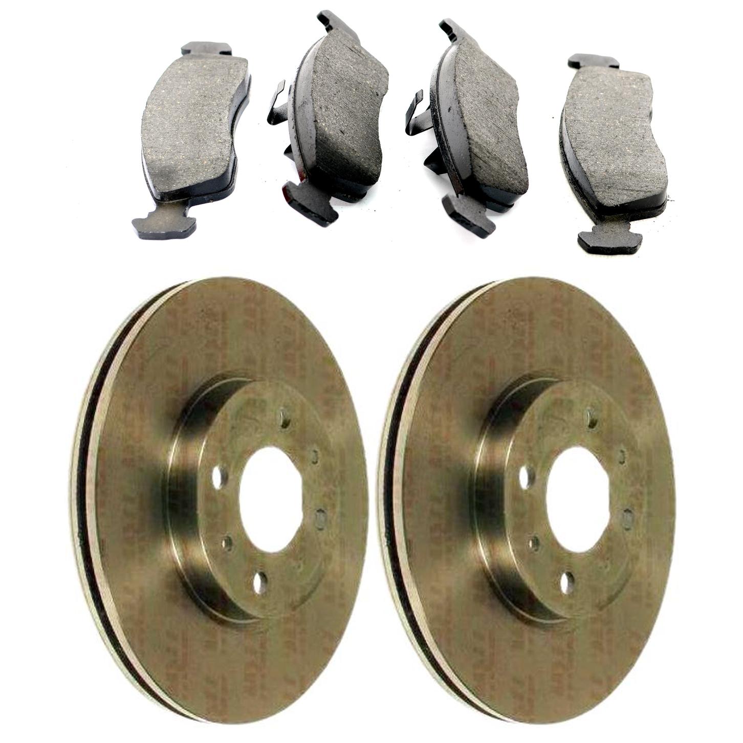 Kit Disco e Pastilha Dianteira - TRW - RCPT12550 - RCDI00800 - (1)