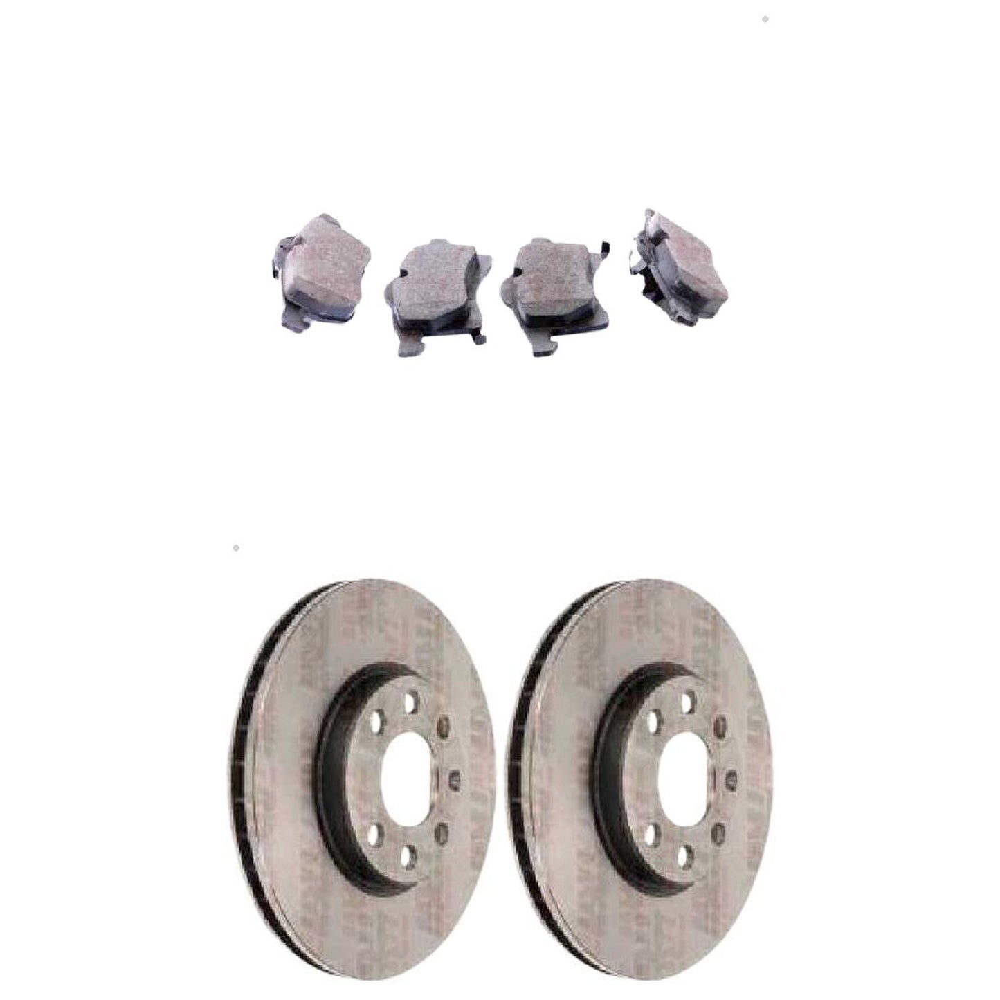 Kit Disco e Pastilha Dianteira - TRW - RCPT12790 - RCDI03000 - (1)