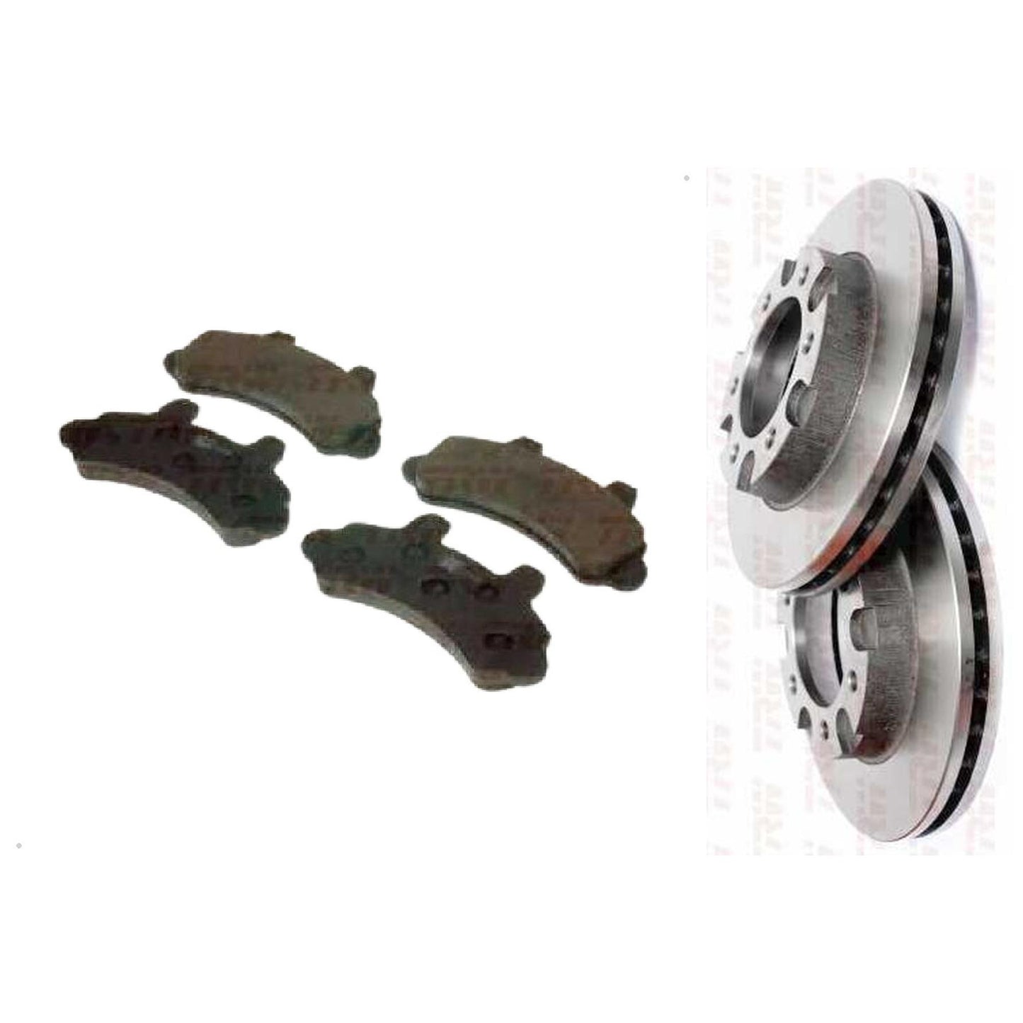 Kit Disco e Pastilha Dianteira - TRW - RCPT02110 - RCDI00140 - (1)