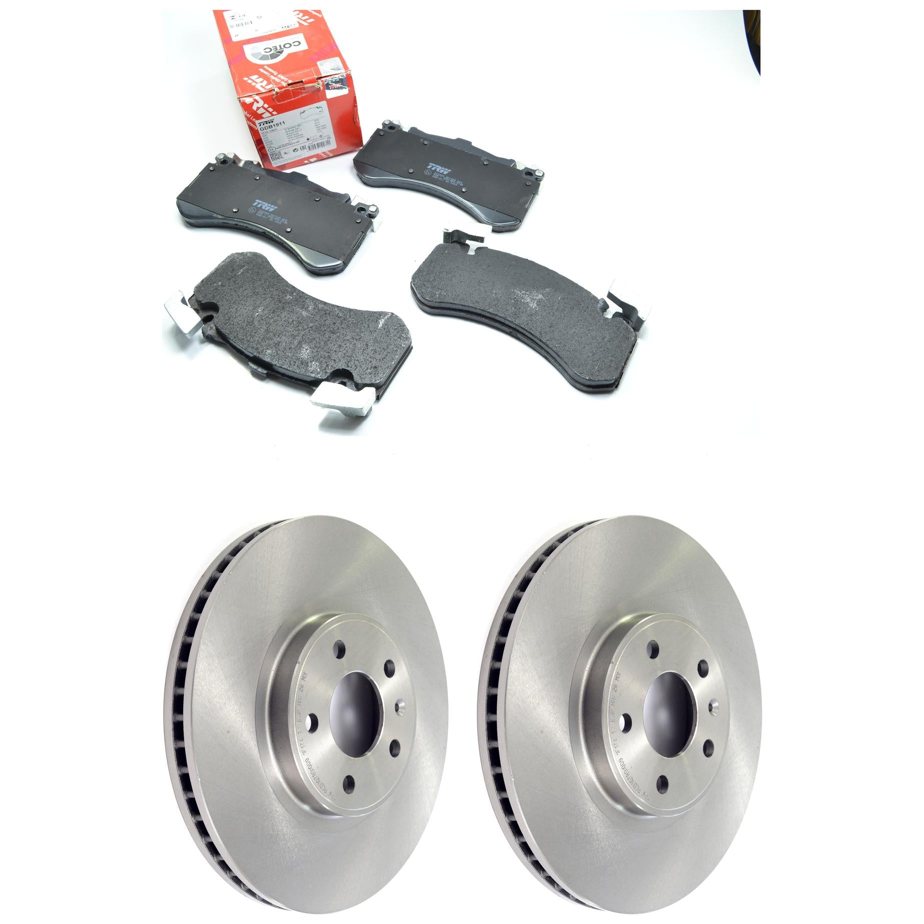 Kit Disco e Pastilha Dianteira - TRW - GDB1911 - RCDI10780 - (1)