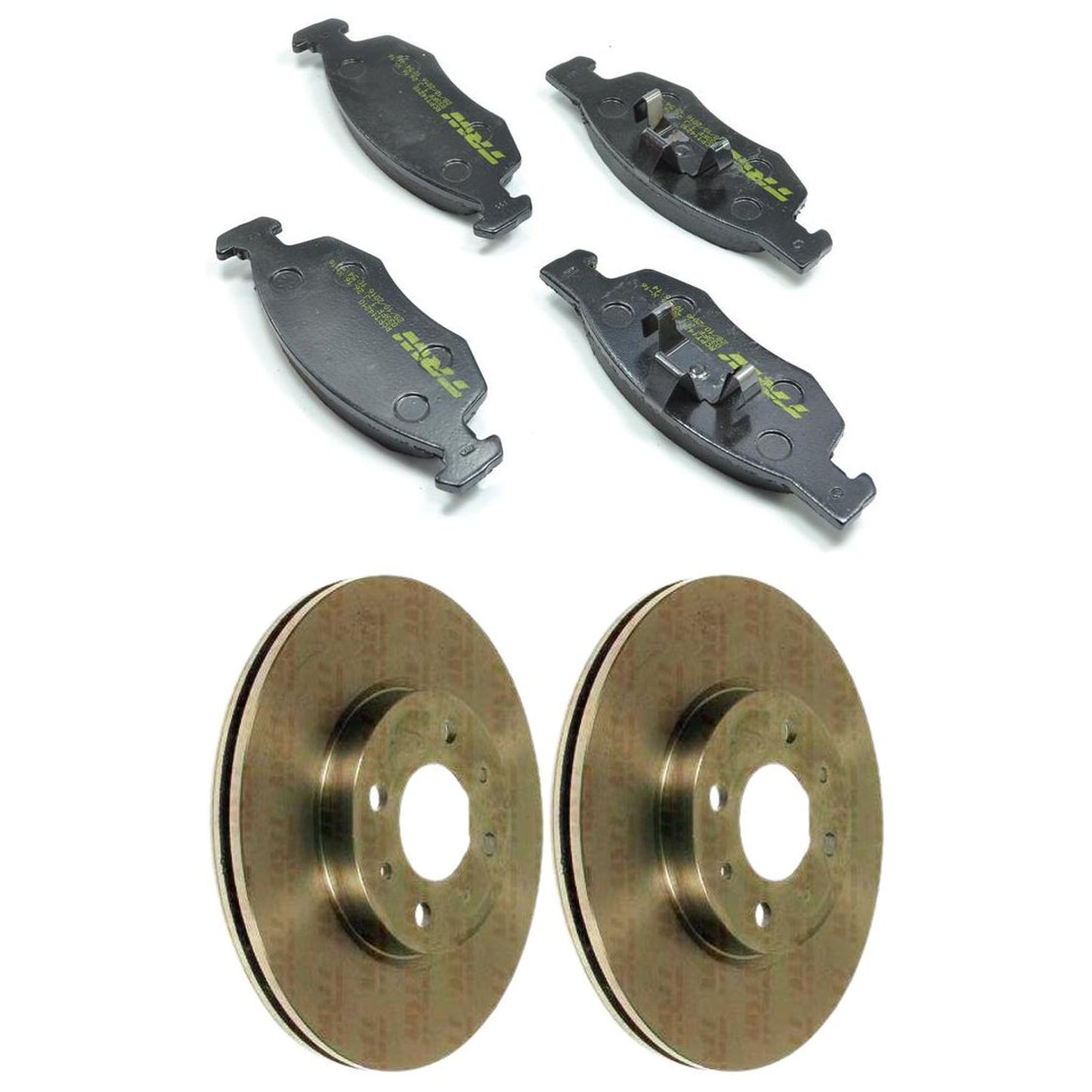 Kit Disco e Pastilha Dianteira - TRW - RCPT14210 - RCDI00800 - (1)
