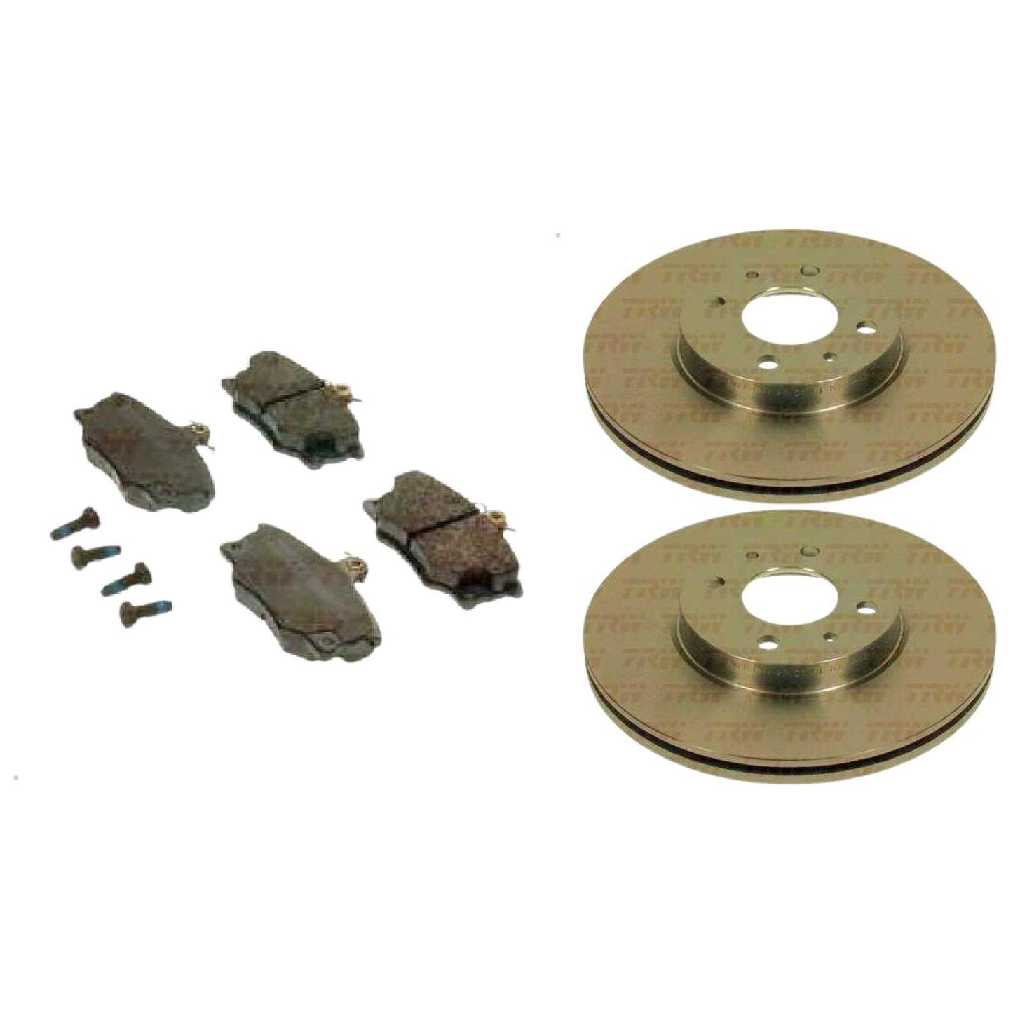Kit Disco e Pastilha Dianteira - TRW - RCPT00860 - RCDI01040 - (1)