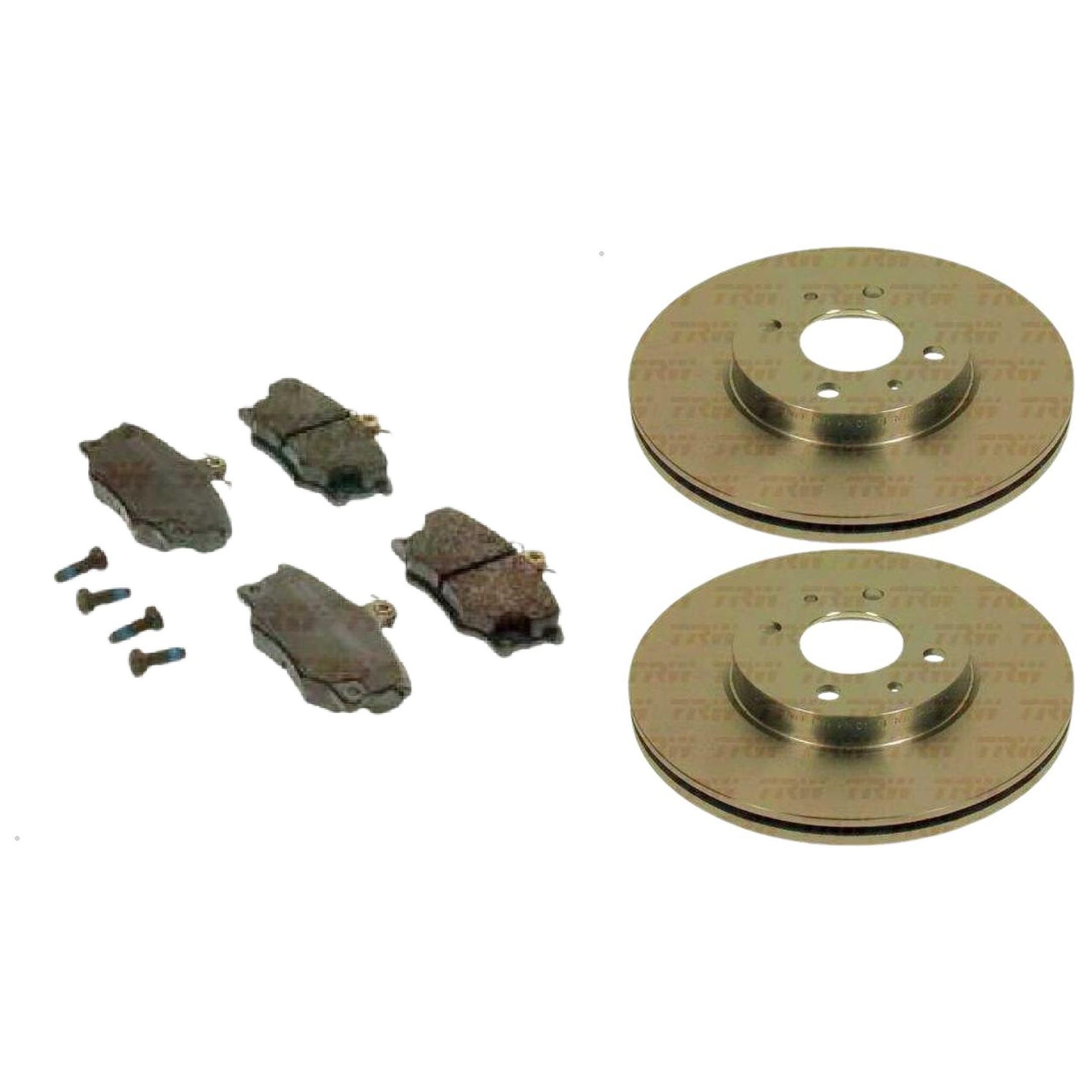 Kit Disco e Pastilha Dianteira - TRW - RCPT00860 - RCDI01040 - (1)