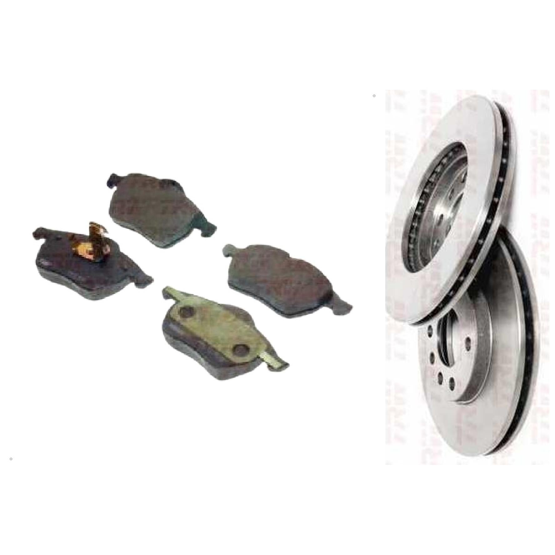 Kit Disco e Pastilha Dianteira - TRW - RCPT01790 - RCDI03630 - (1)