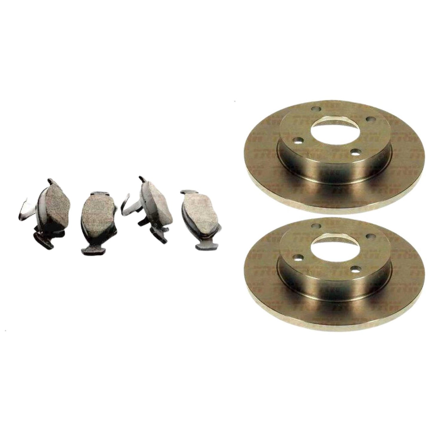 Kit Disco e Pastilha Dianteira - TRW - RCPT02670 - RPDI00600 - (1)