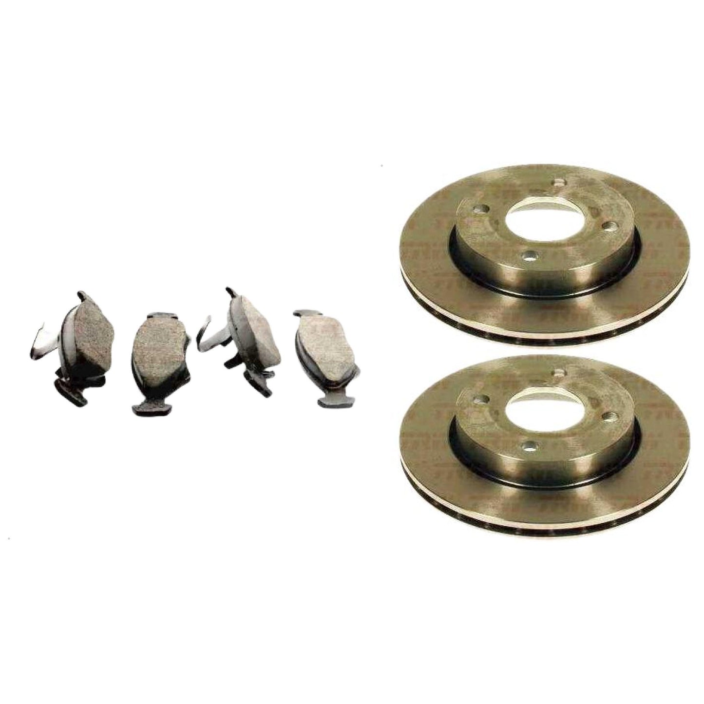 Kit Disco e Pastilha Dianteira - TRW - RCPT02670 - RCDI00900 - (1)