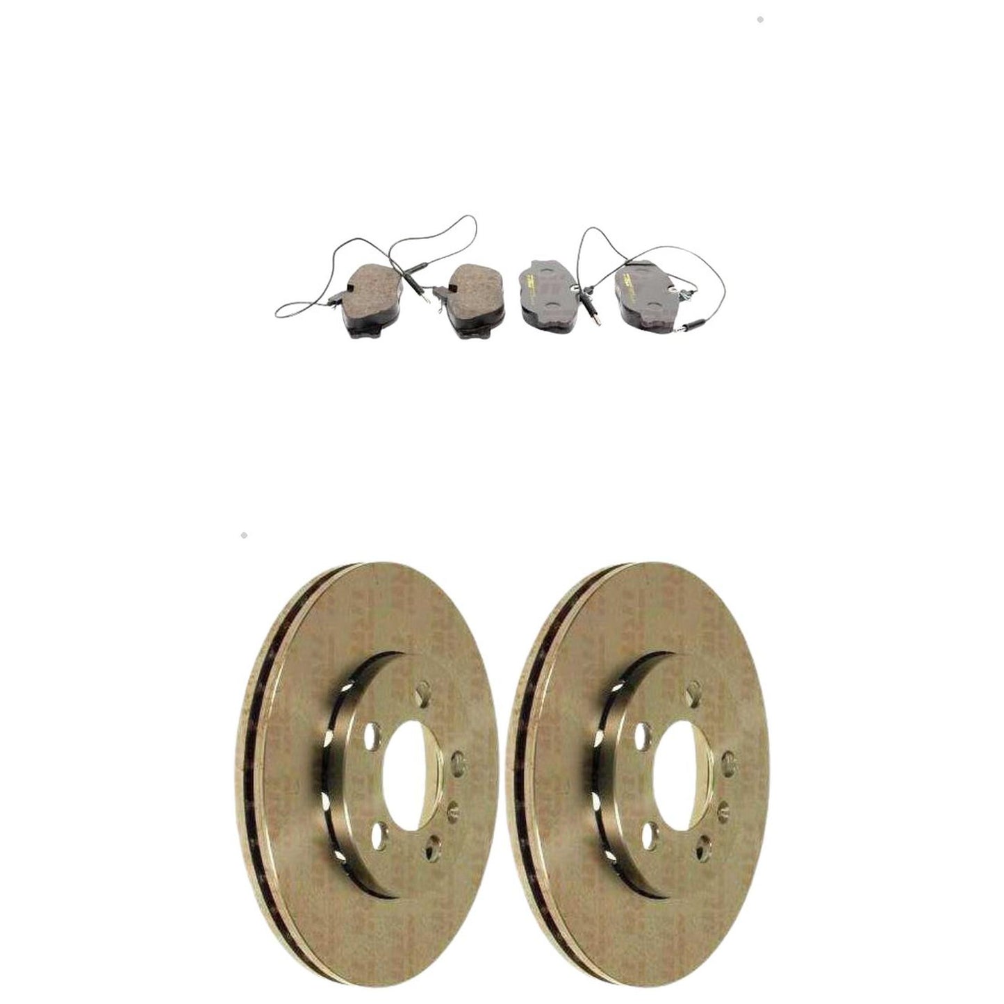 Kit Disco e Pastilha Dianteira - TRW - RCPT08500 - RCDI01740 - (1)